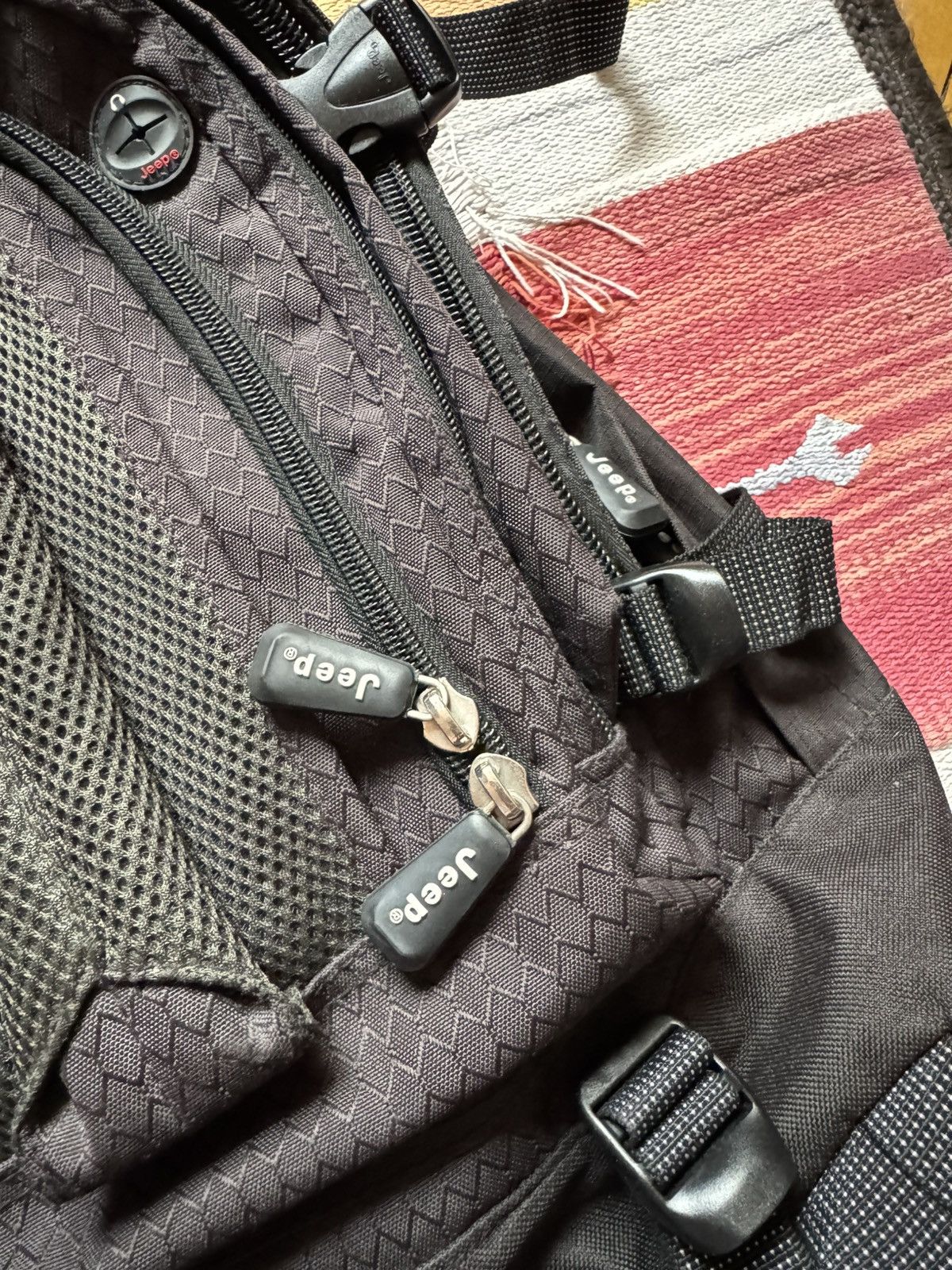 Japanese Brand JEEP y2k Japanese Limited Edition Tactical Backpack Size ONE SIZE - 3 Thumbnail
