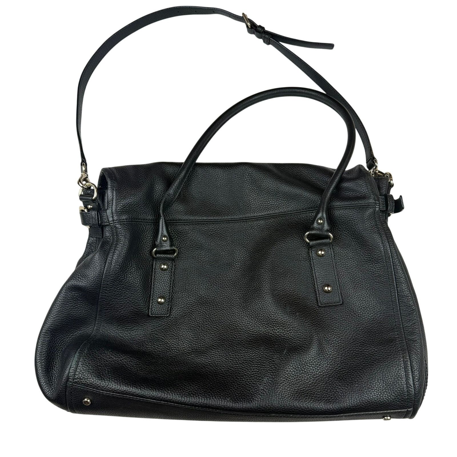 Kate Spade Kate Spade Black Leather Satchel Shoulder Bag Size ONE SIZE - 2 Thumbnail