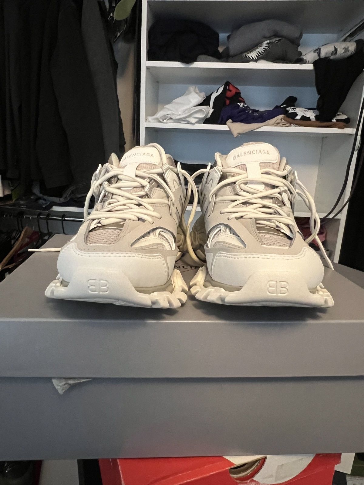 Balenciaga Balenciaga Track Recycled Bicolor Sneaker Size US 8 / EU 41 - 2 Thumbnail