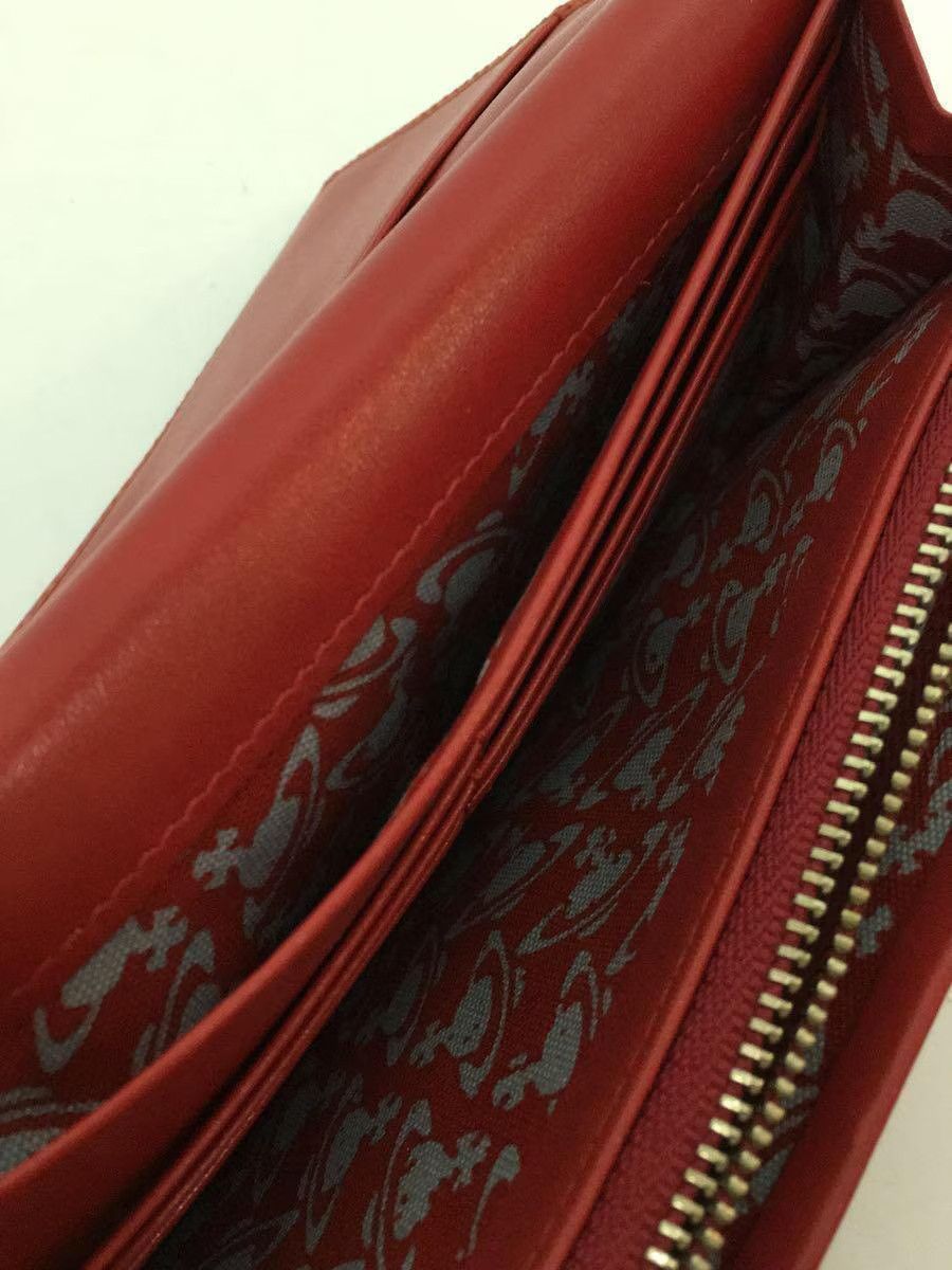 Vivienne Westwood Vivienne Westwood Plain Long Wallet Red Size ONE SIZE - 6 Thumbnail