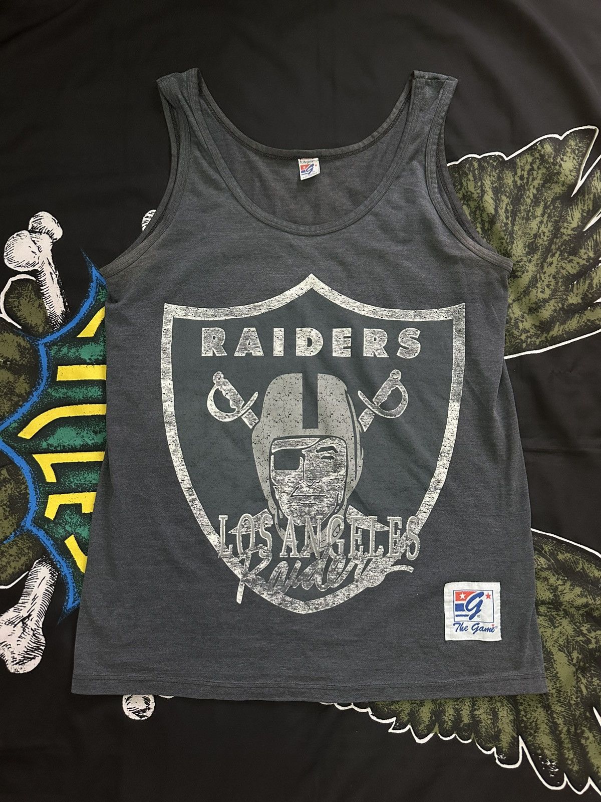 The Game Vintage Very Rare Raiders The Game Tank Top 90’s made in Usa Size US XL / EU 56 / 4 - 1 Thumbnail