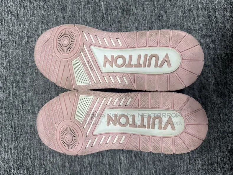 Louis Vuitton Louis Vuitton Pink Sneakers Size US 8 / EU 41 - 5 Thumbnail