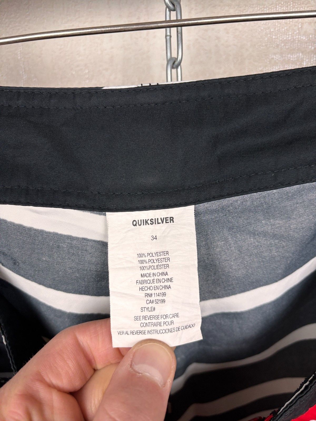 Quiksilver Quiksilver Board Shorts Swim Striped Stars Surfer Size US 34 / EU 50 - 14 Thumbnail