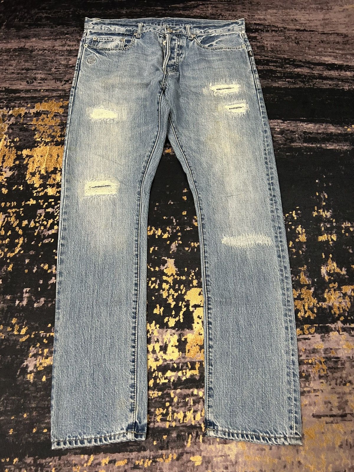 Neighborhood Neigborhood X izzue Rippert Jeans Size US 34 / EU 50 - 2 Thumbnail