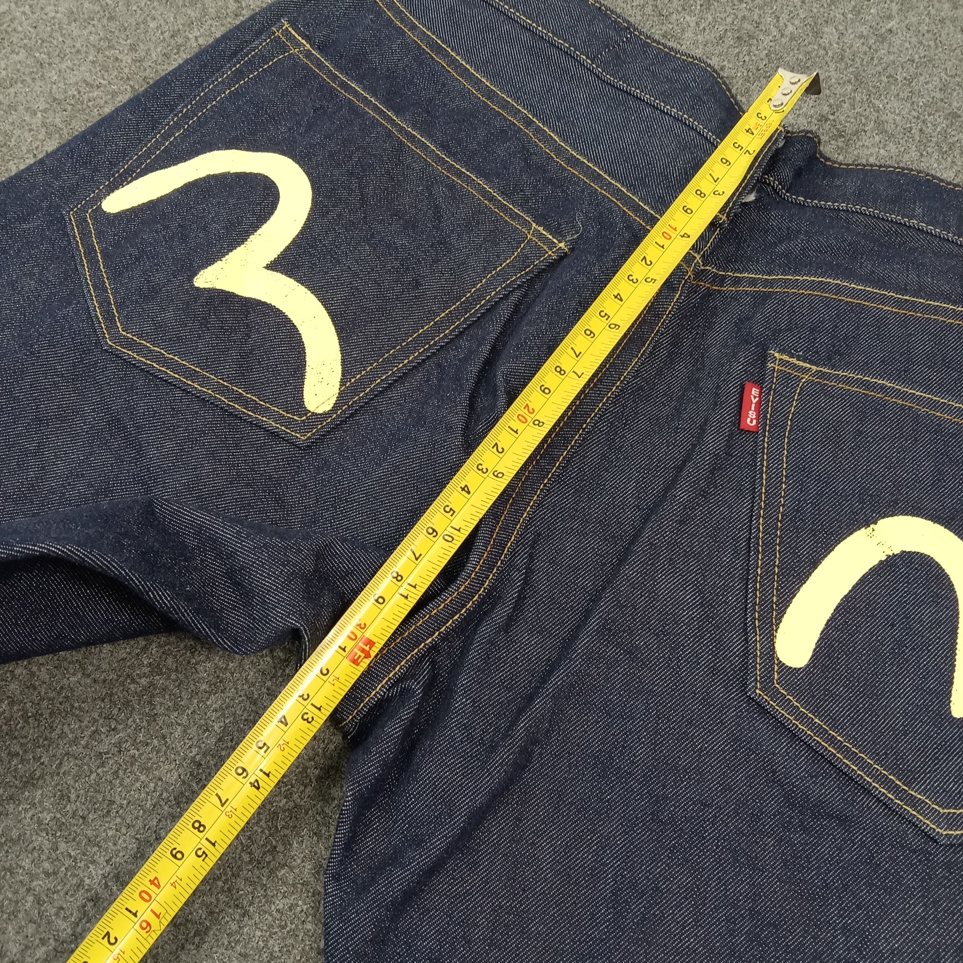 Evisu Evisu Selvedge Japanese Daicock Custom Denim Jeans C265N24 Size US 32 / EU 48 - 12 Thumbnail