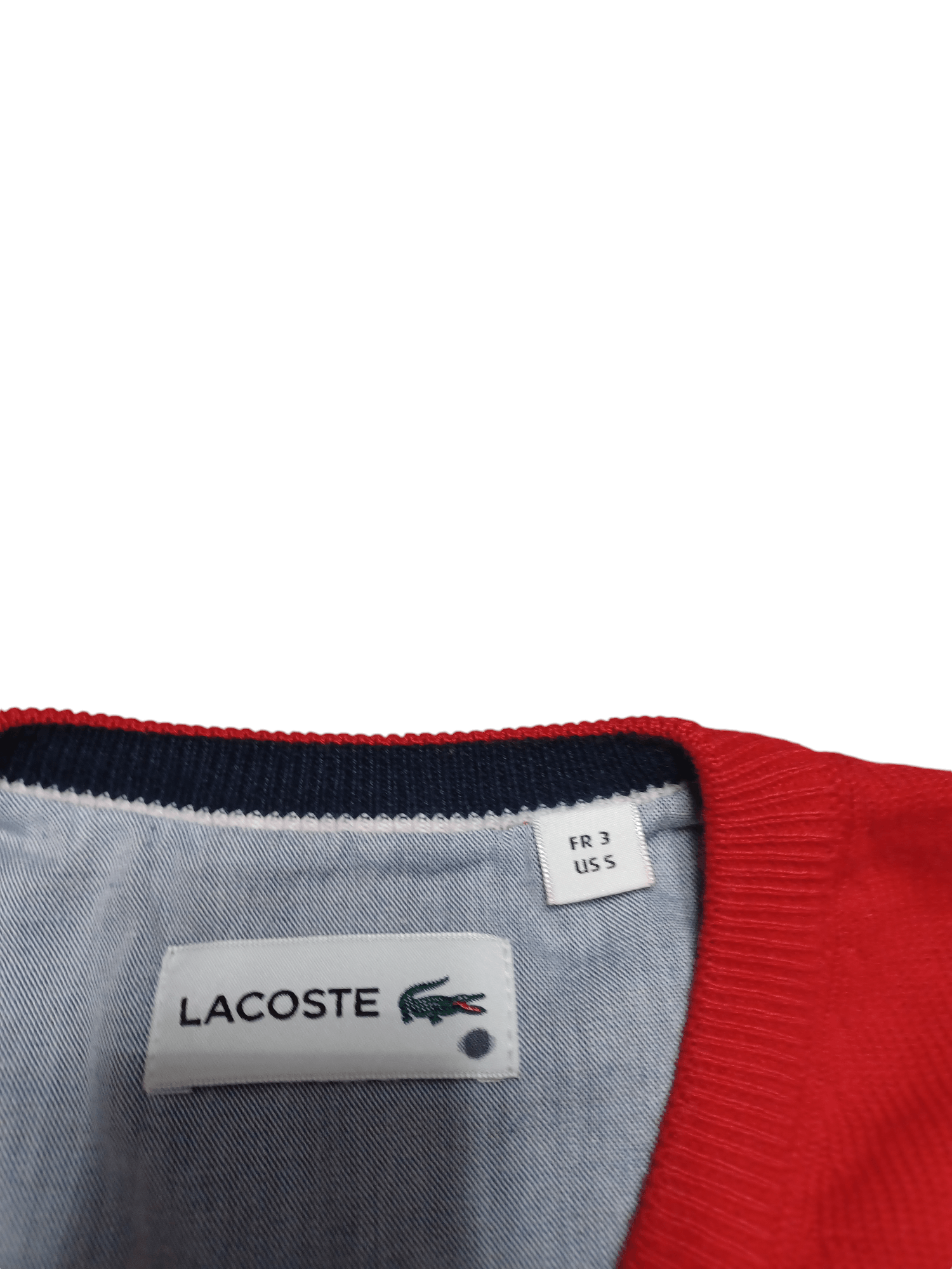 Lacoste LACOSTE VINTAGE COTTON SWEATER OLDMONEY LUXURY Size US S / EU 44-46 / 1 - 4 Thumbnail