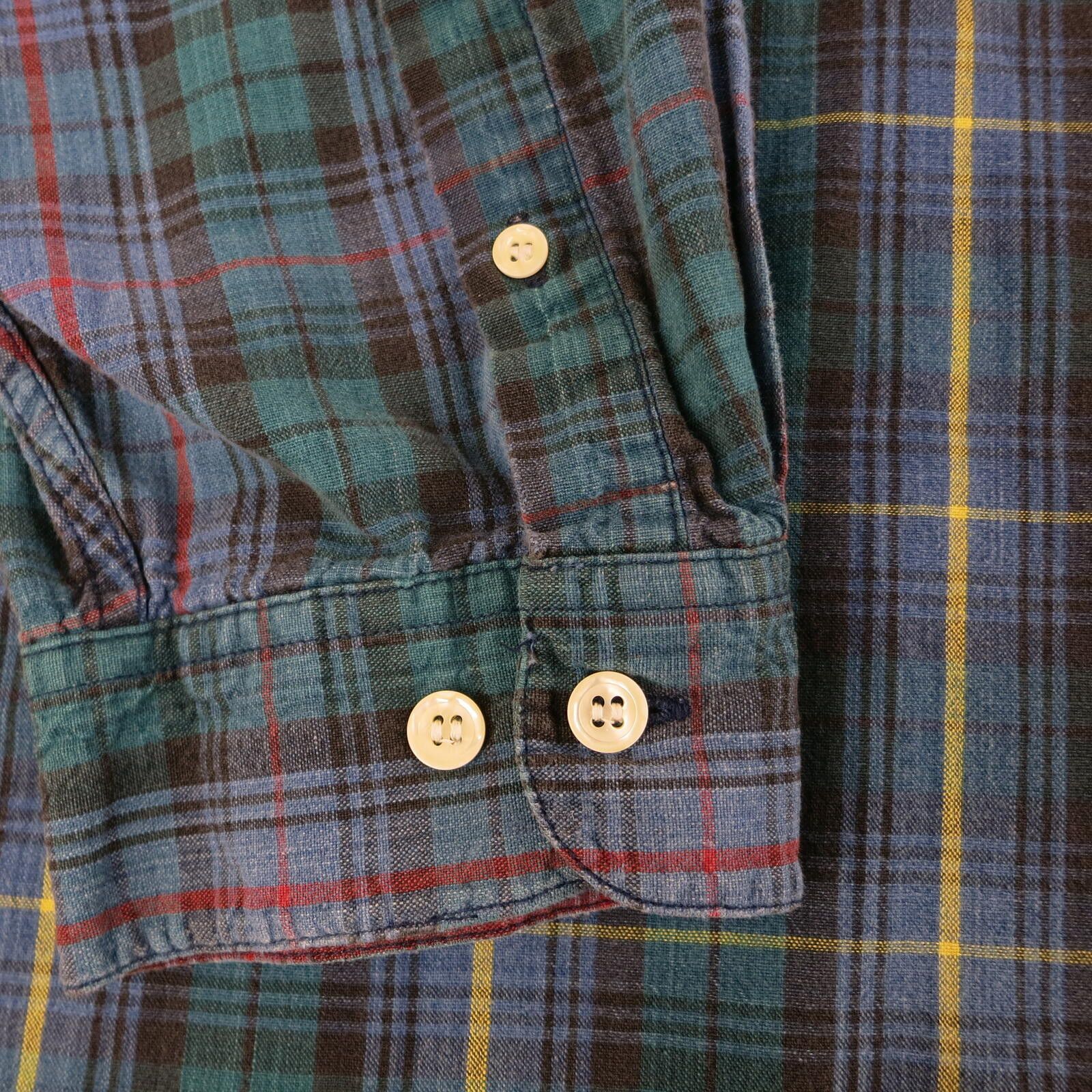 Other Vintage Siegfried Men's Multi-Plaid Button-Down Shirt 3X Big Size US XXL / EU 58 / 5 - 2 Thumbnail
