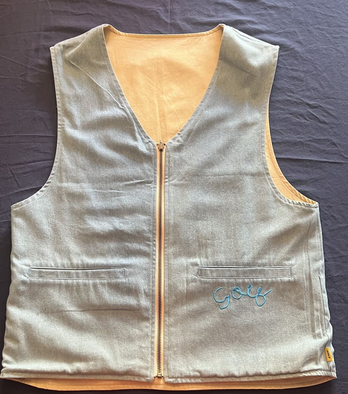 Golf Wang reversible vest