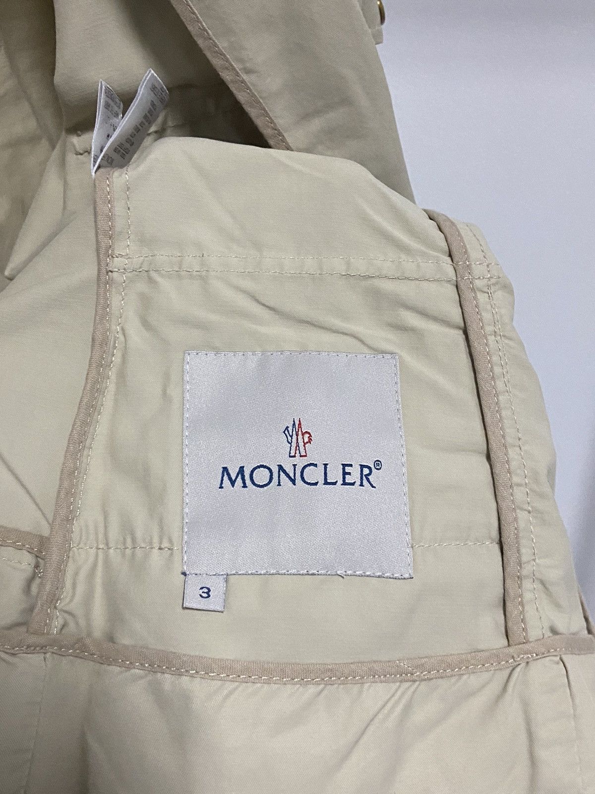 Moncler × Vintage Moncler Jacket Vintage Luxury multi pocket Size L / US 10 / IT 46 - 7 Thumbnail