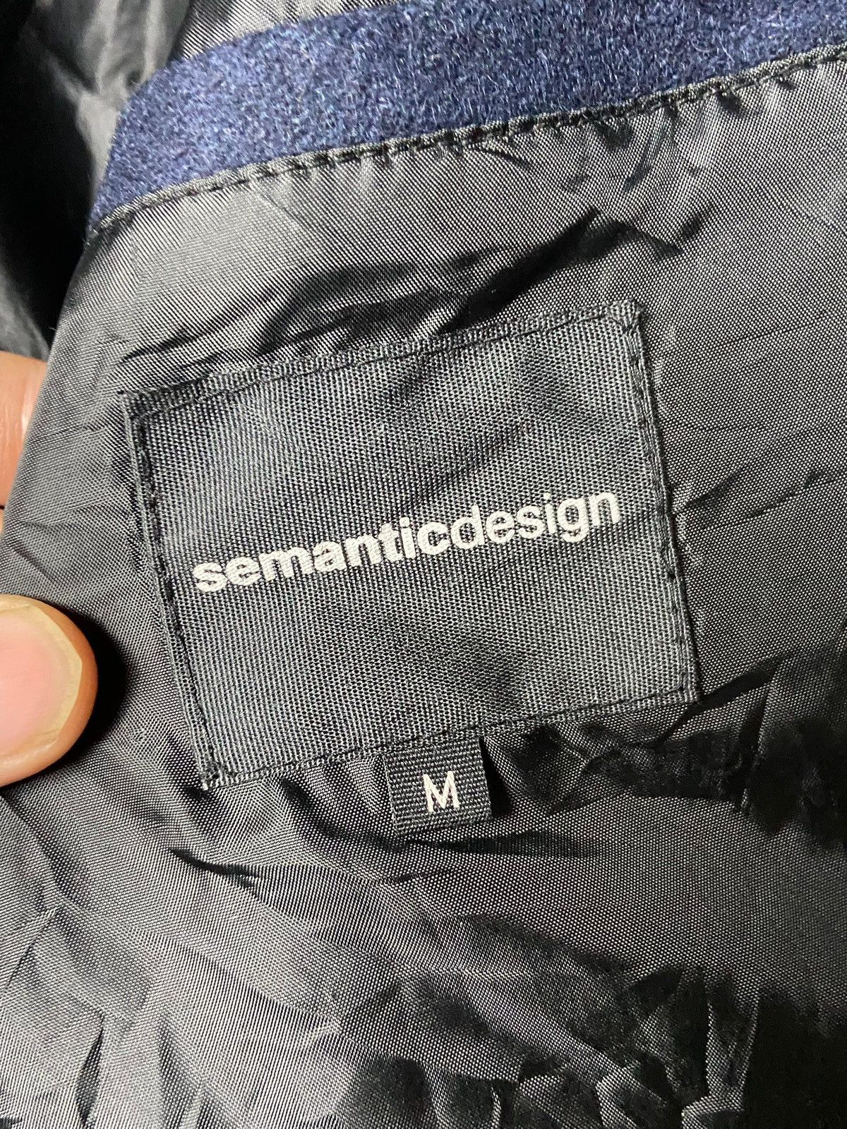 semanticdesign Semantic Design Dual Zipper Washed Grey Jacket (156) Size US M / EU 48-50 / 2 - 8 Thumbnail