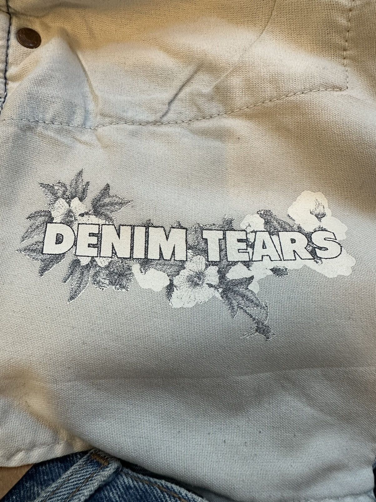 DENIM TEARS × Levi's DENIM TEARS X LEVIS DISTRESSED JEANS RARE POP UP EDITION Size US 32 / EU 48 - 5 Thumbnail