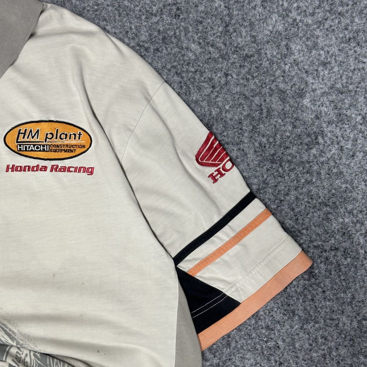 Honda VTG Mans Polo Honda Racing Size XL Distressed Cotton Y2K Size US XL / EU 56 / 4 - 4 Thumbnail