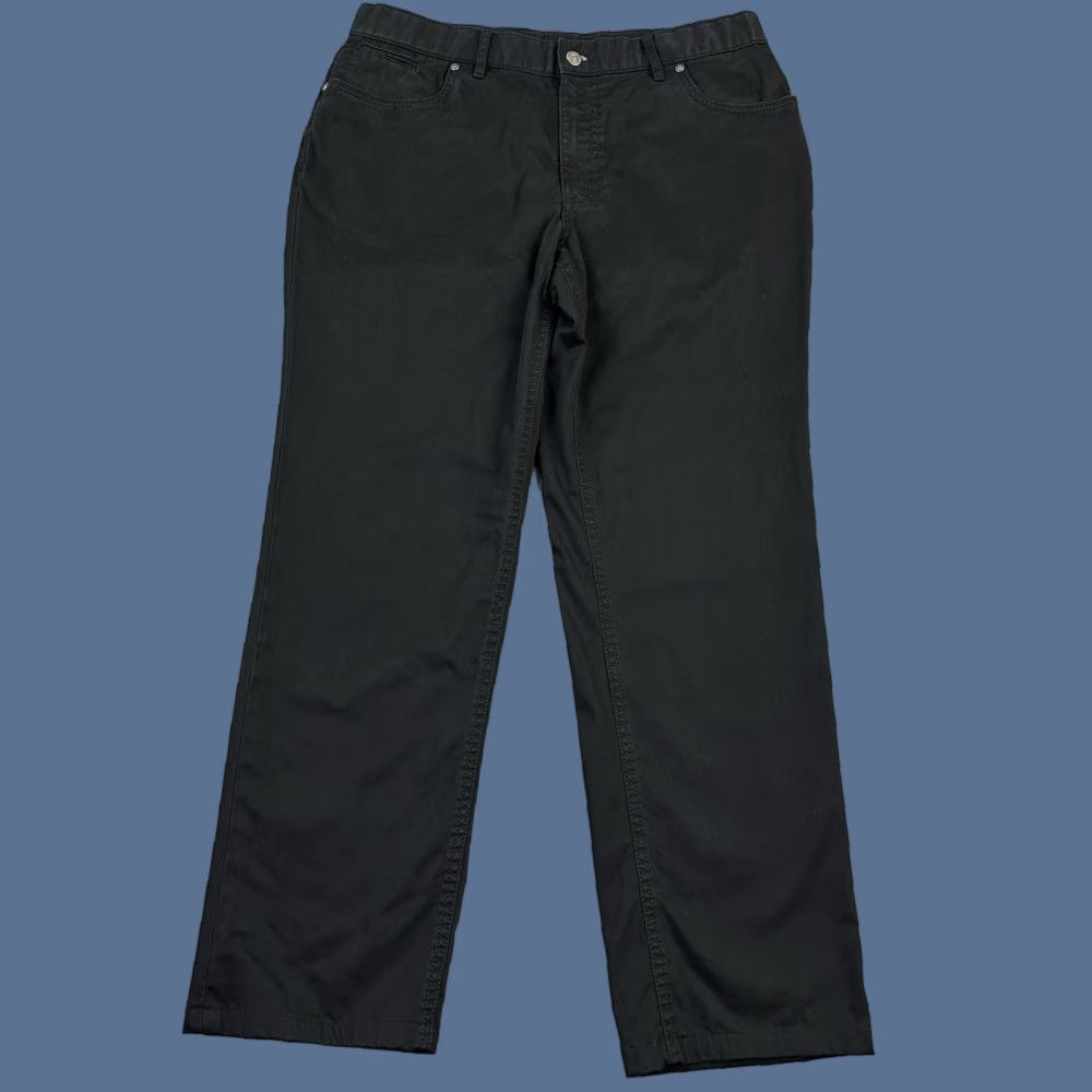 Vintage Hiltl Pants Mens 34x29 Black 5 Pocket Casual Preppy Golf Chino Straight Regular Kurt Performance 54 34x29 Mens Pants Size US 34 / EU 50 - 1 Thumbnail