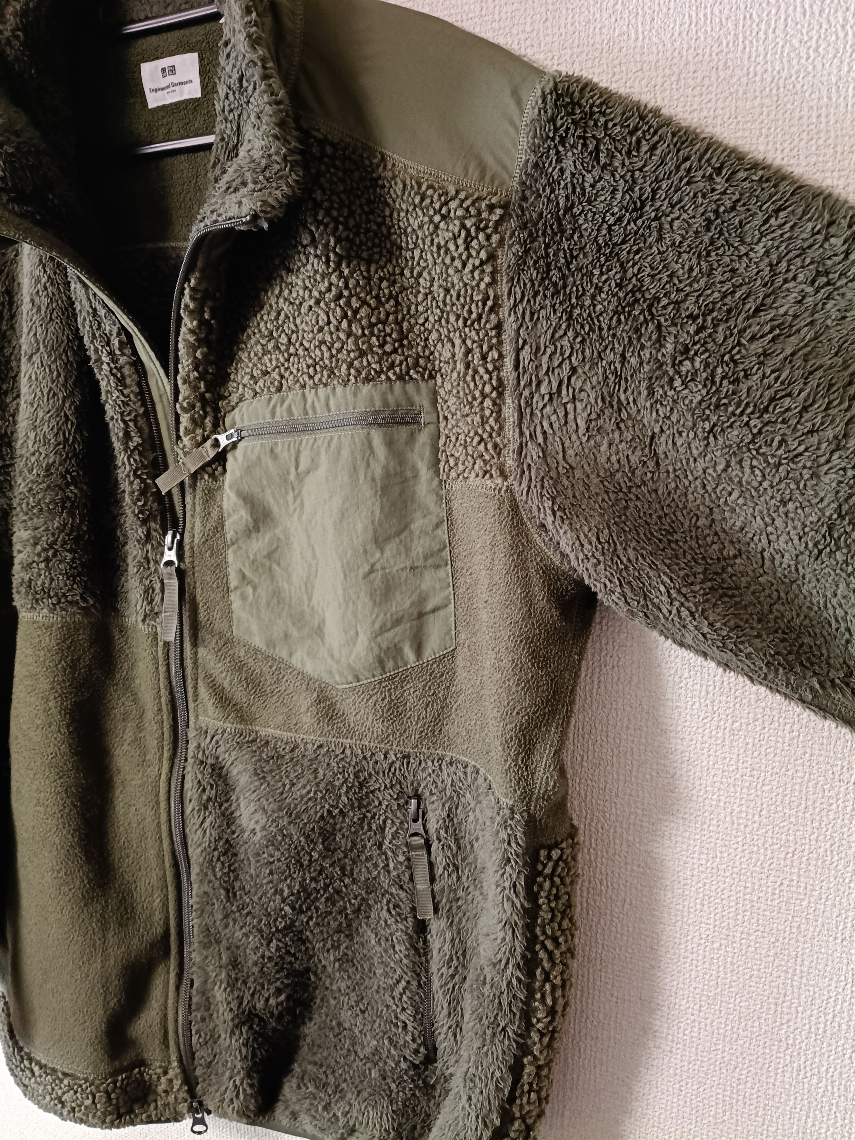 Engineered Garments UNIQLO x Engineered Garments Patchwork Fleece Jacket Size L Size US L / EU 52-54 / 3 - 3 Thumbnail
