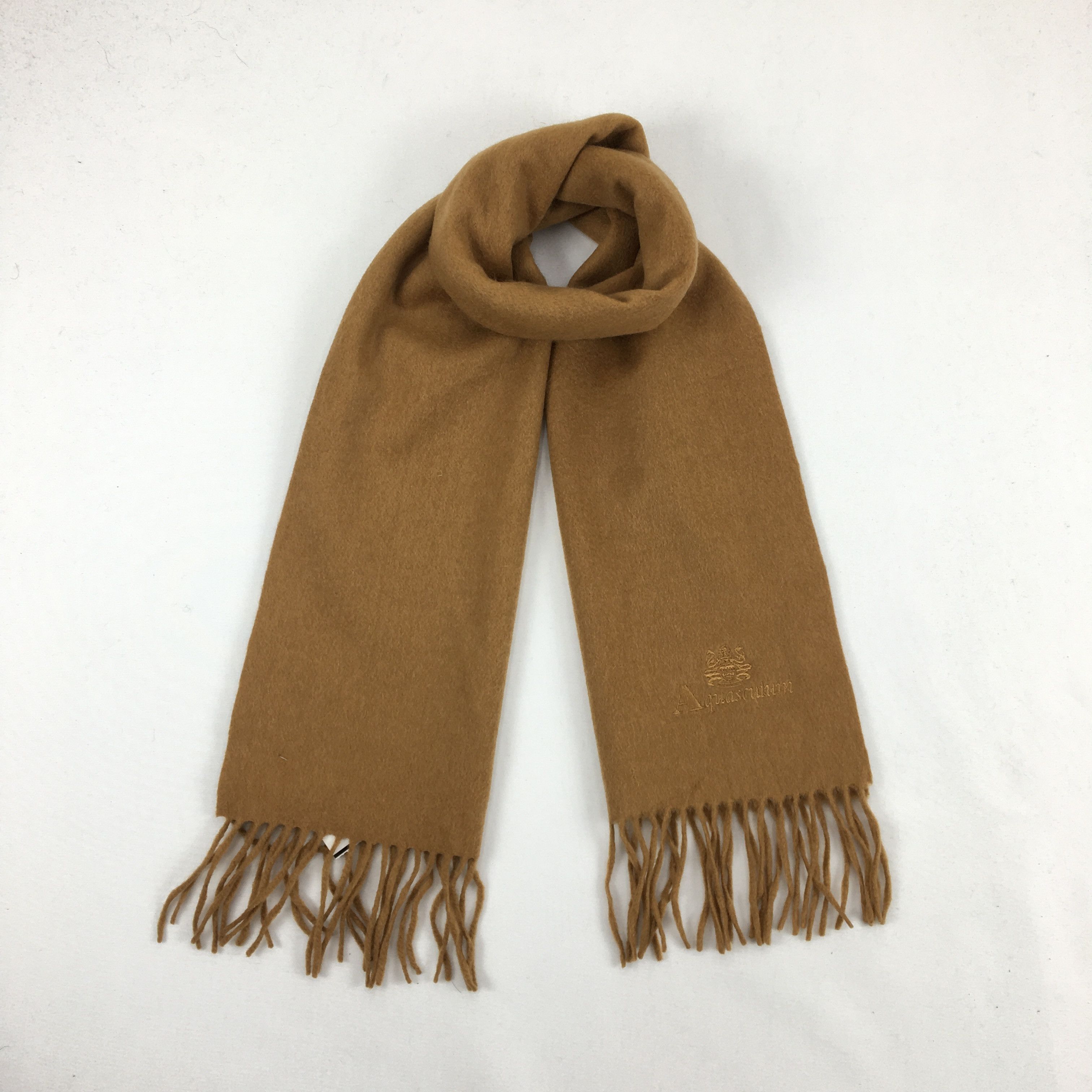 Aquascutum Vintage Aquascutum Wool Scarf Muffler Aquascutum Scarves Size ONE SIZE - 1 Thumbnail