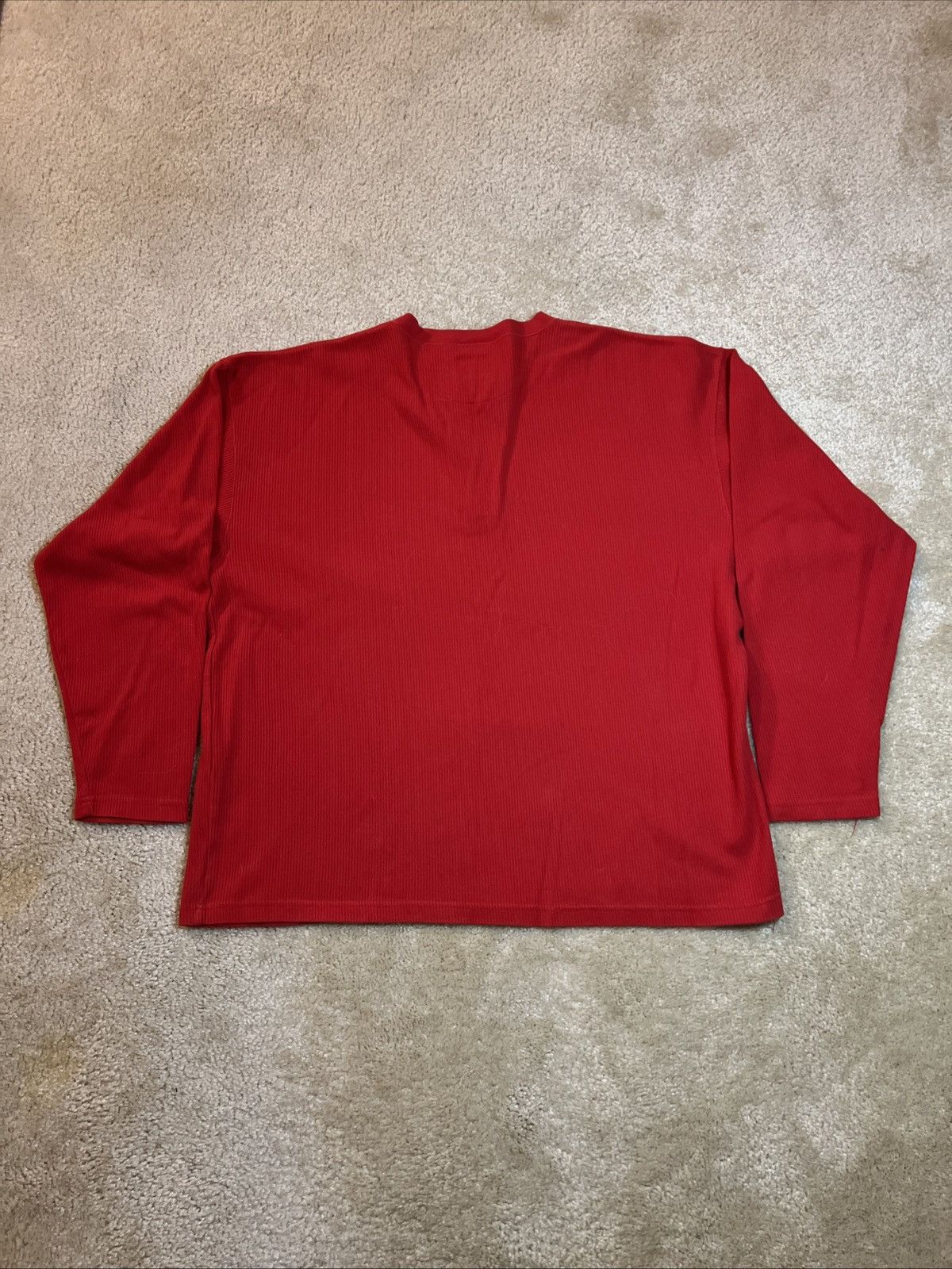Marlboro Vintage Unlimited Marlboro Men's Long Sleeve Bright Red Size US XL / EU 56 / 4 - 2 Thumbnail