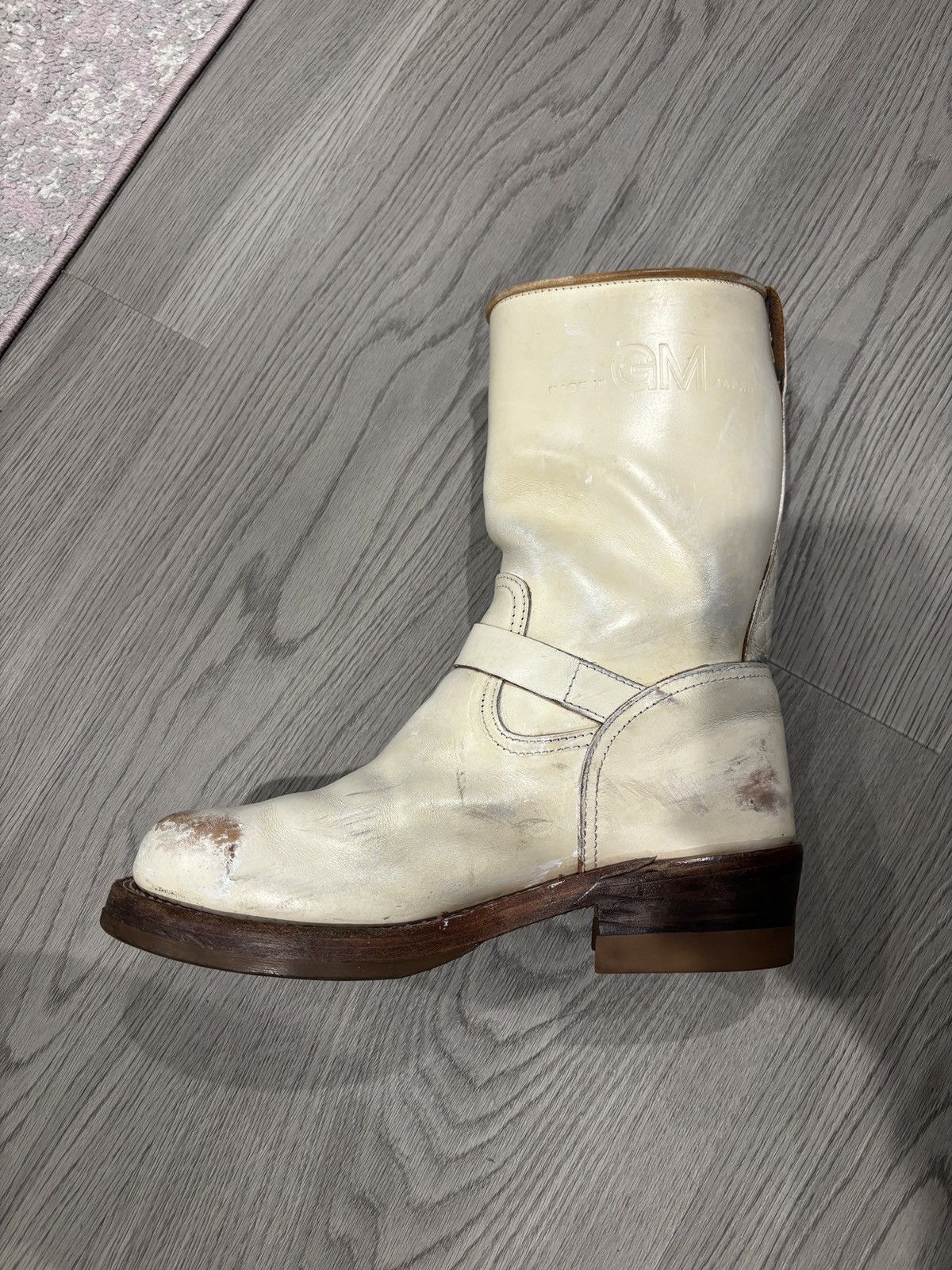 MADE IN GM Japan x MILK Horsehide Engineer boot