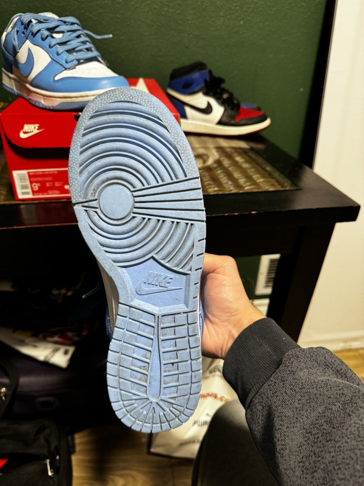 Nike Nike Dunk Low ‘University Blue’ 2021’ Size US 9.5 / EU 42-43 - 5 Thumbnail