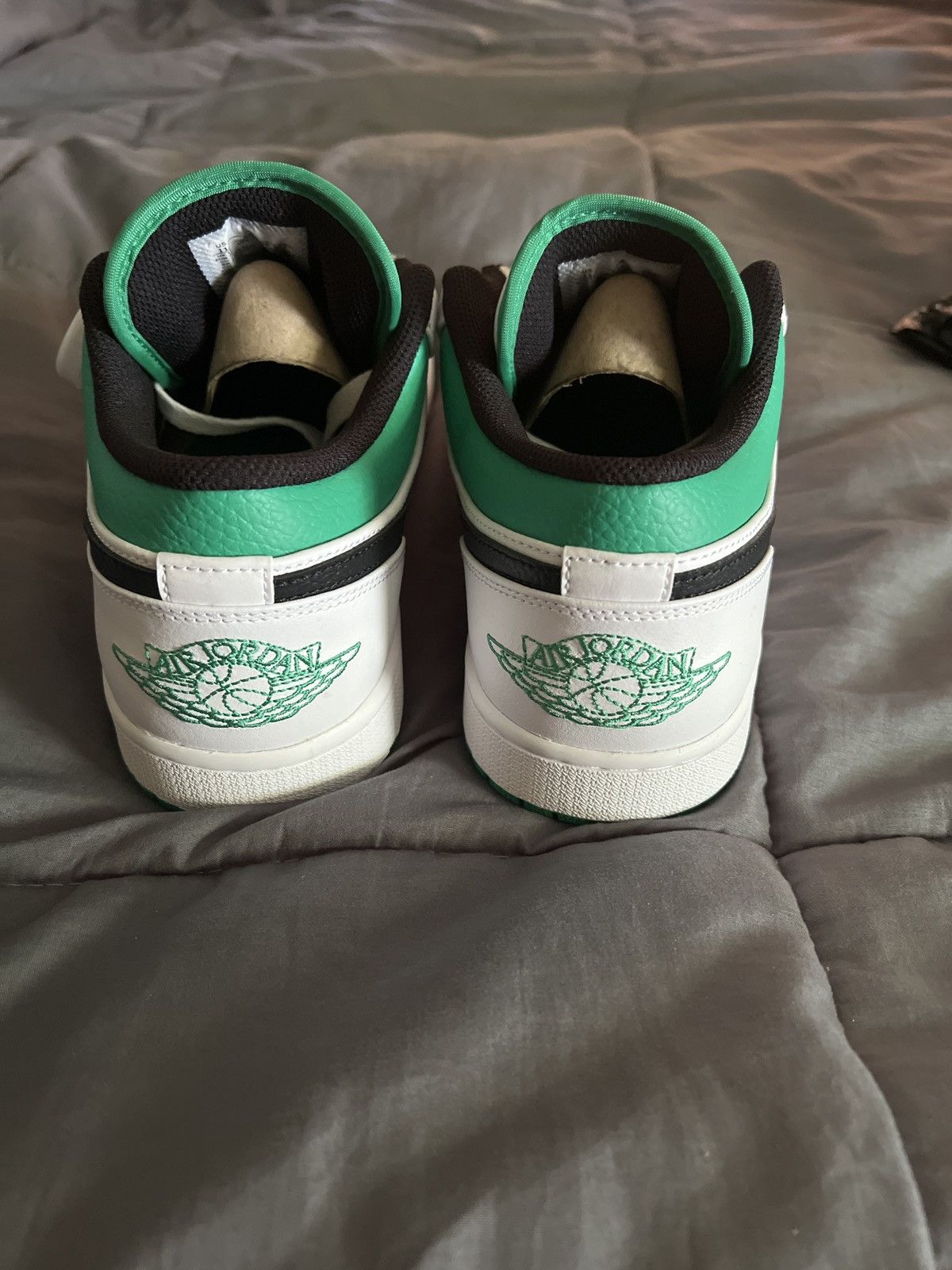 Jordan Brand Air Jordan 1 Low “Lucky Green Celtic” Size US 11 / EU 44 - 3 Thumbnail