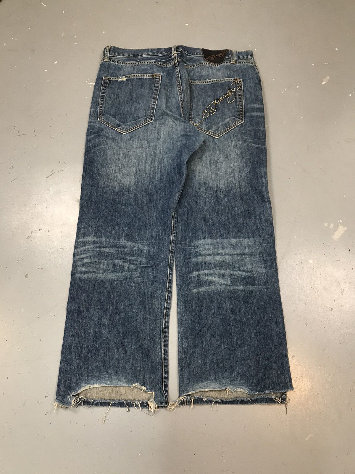 Ed Hardy × Vintage Vintage Edhardy straight fit denim Size US 40 / EU 56 - 7 Thumbnail