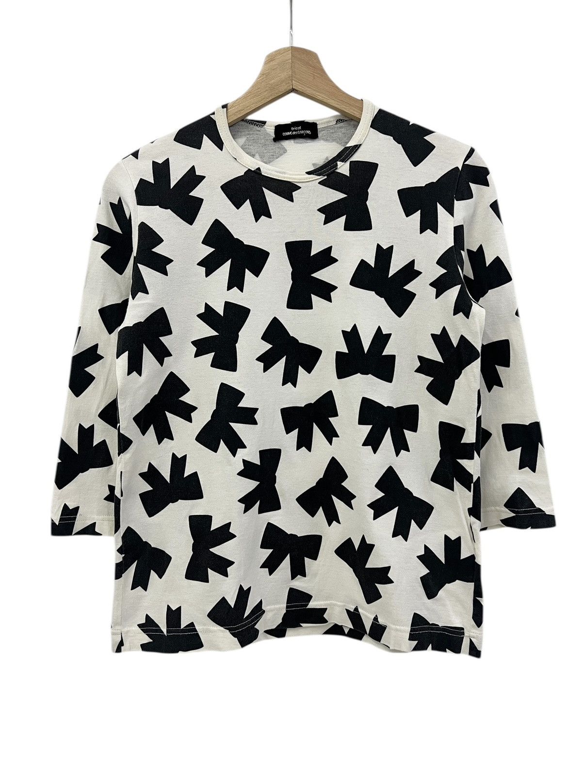 Comme des Garcons Tricot Comme des Garcons Ribbon Raglan Shirt Size S / US 4 / IT 40 - 1 Thumbnail