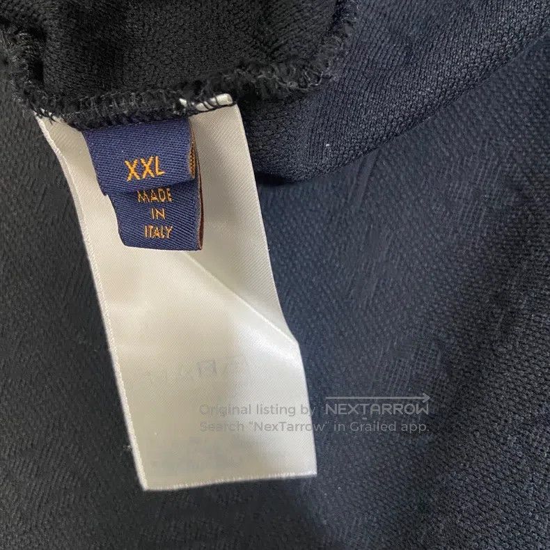 Louis Vuitton Louis Vuitton Black pocket dark print full print short sle Size US XXL / EU 58 / 5 - 4 Thumbnail