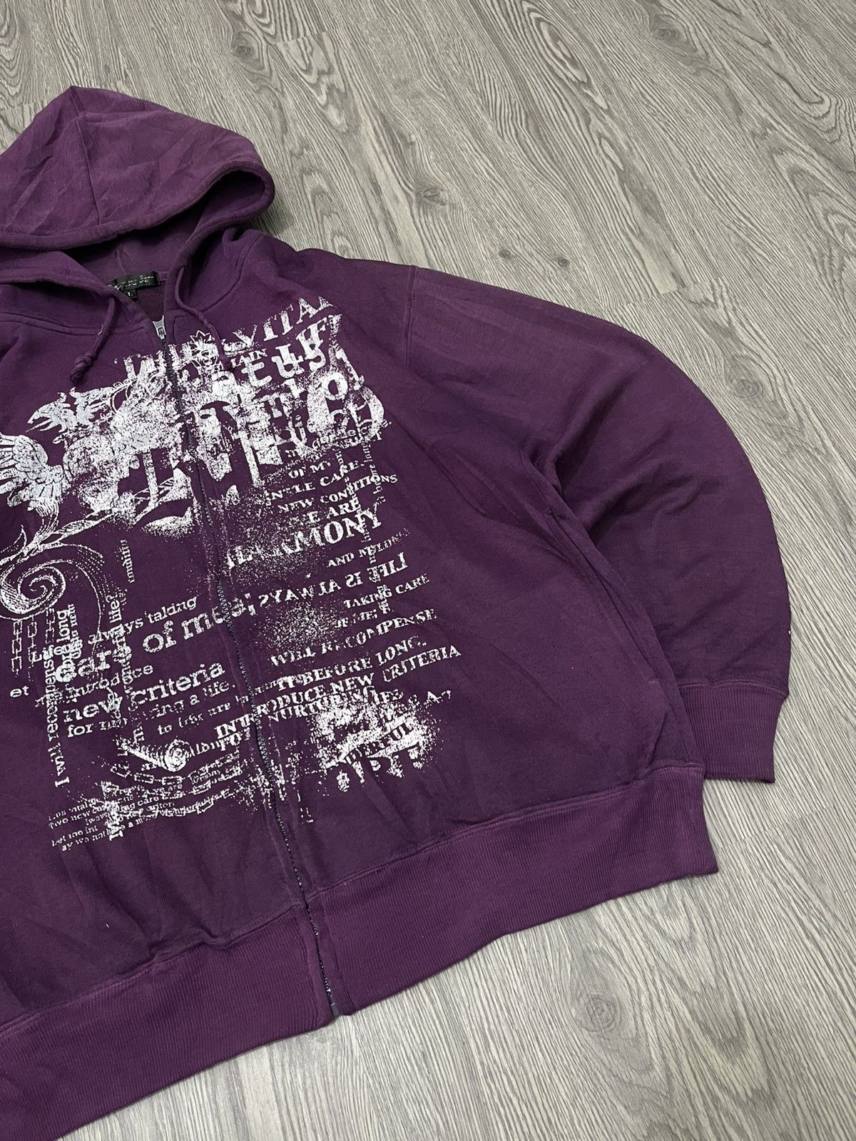 14th Addiction 🇯🇵Vtg Y2k Beaumont Carr Hoodie Size US L / EU 52-54 / 3 - 3 Thumbnail
