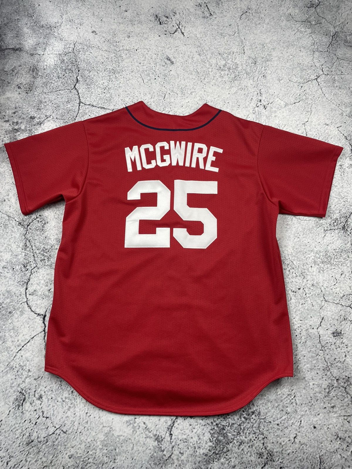 Majestic Majestic XL St. Louis Cardinals #25 Mark McGwire MLB Jersey Size US XL / EU 56 / 4 - 2 Thumbnail