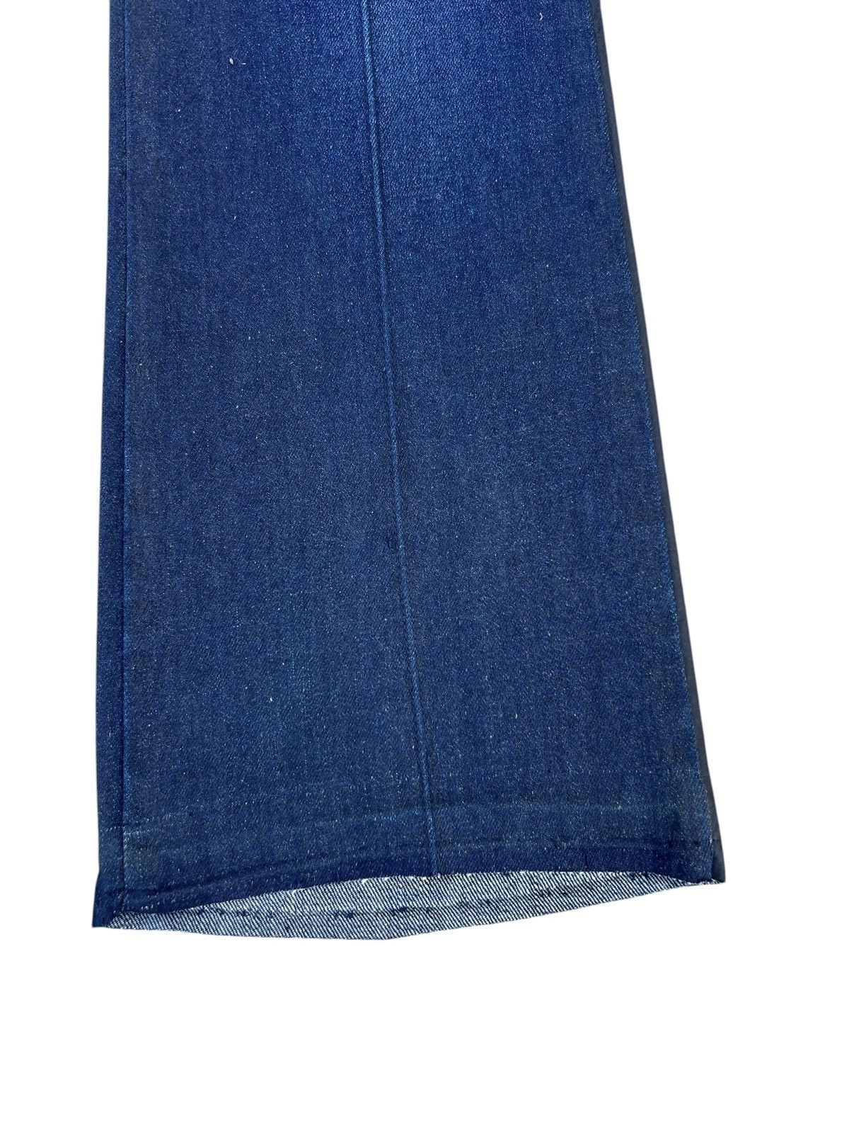 Boycott × Japanese Brand Vintage Boycott Japan Side Strap Waxed Denim Bootcut Jeans Size US 30 / EU 46 - 10 Thumbnail