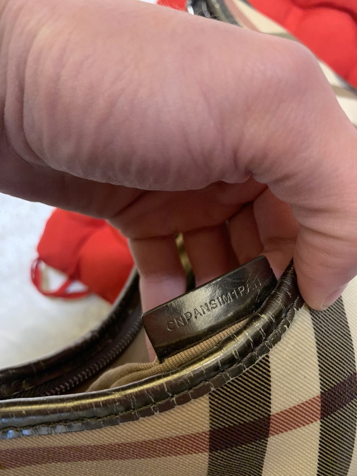 Burberry Burberry Pre-Owned Bag Size ONE SIZE - 15 Thumbnail