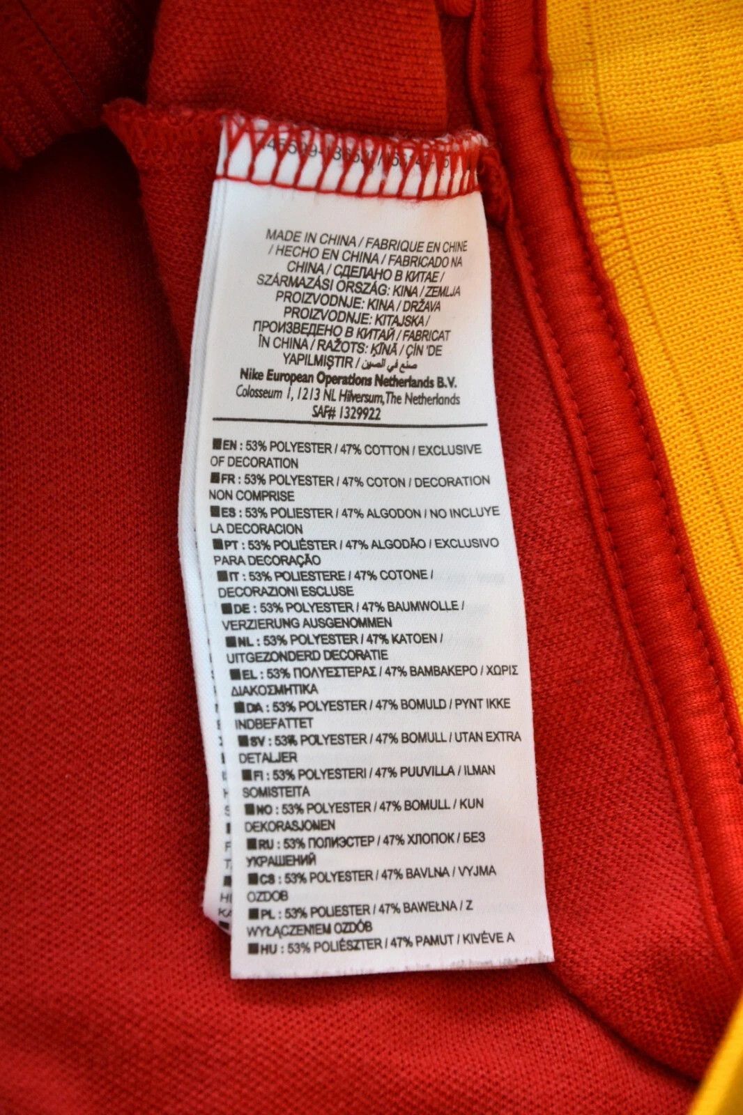 Nike GALATASARAY 2013/2014 FOOTBALL JACKET JERSEY NIKE SIZE M Size US M / EU 48-50 / 2 - 7 Thumbnail