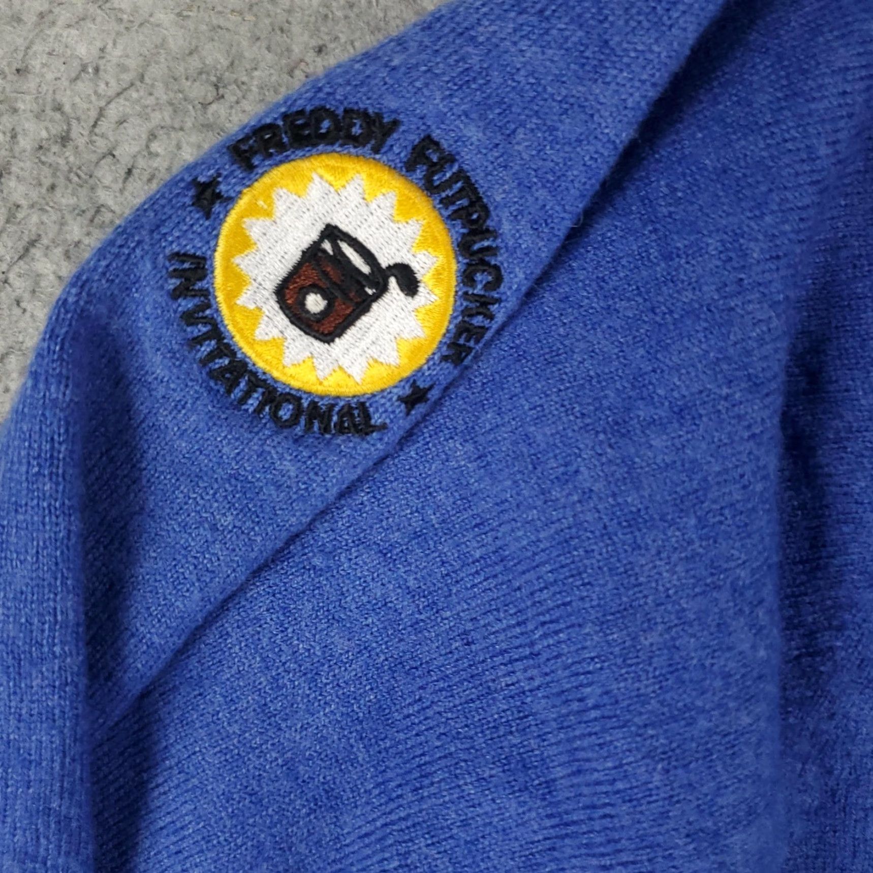 Peter Millar VINTAGE Peter Millar Sweater Mens Medium Knit Wool V-Neck Golf All Seasons Blue Size US M / EU 48-50 / 2 - 3 Thumbnail