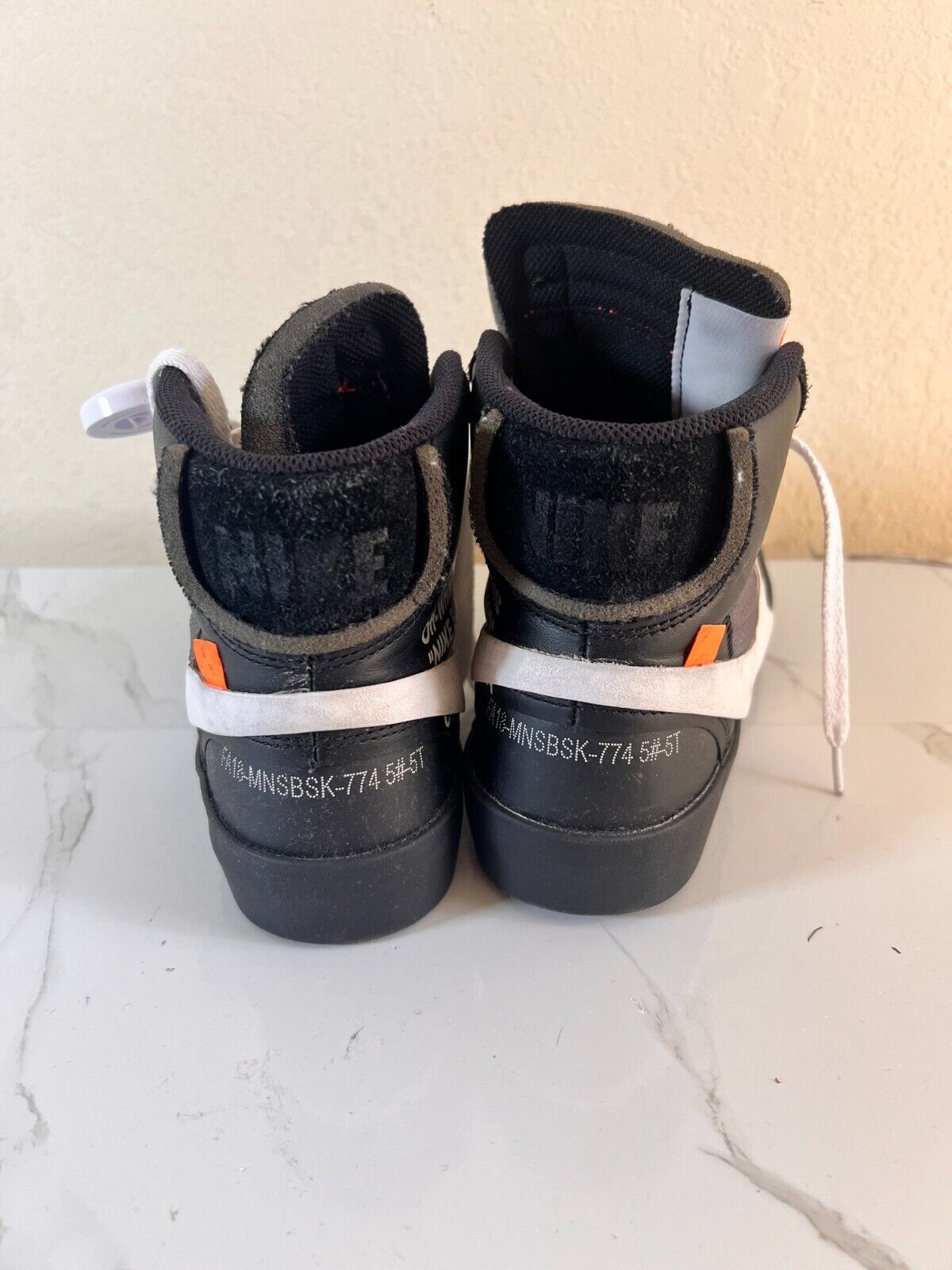 Nike × Off-White Nike x Off-White Blazer Mid "Grim Reaper" Size US 5.5 / EU 38 - 3 Thumbnail