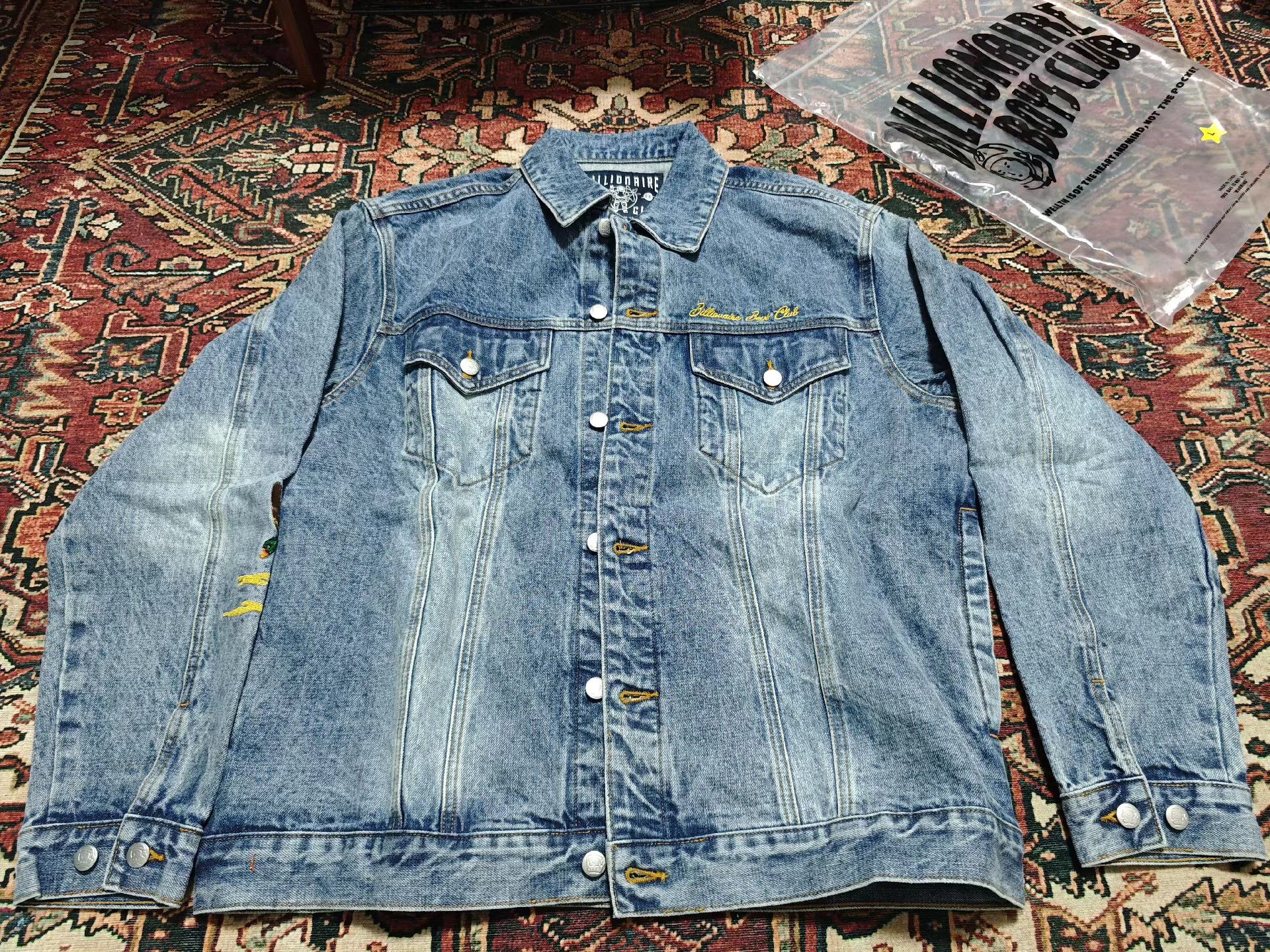 Billionaire Boys Club BILLIONAIRE BOYS CLUB Long-Sleeve Denim Jacket Size US L / EU 52-54 / 3 - 2 Thumbnail