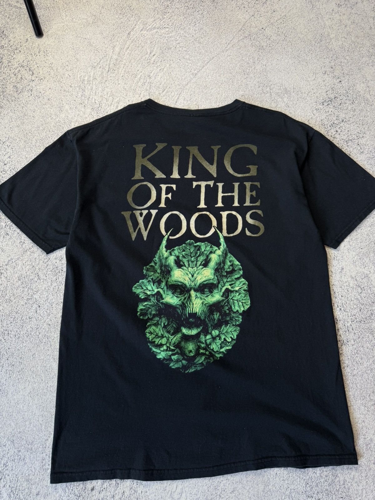 Band Tees Vintage Cradle Of Filth T Shirt King Of The Woods Rare Y2K Size US L / EU 52-54 / 3 - 16 Thumbnail
