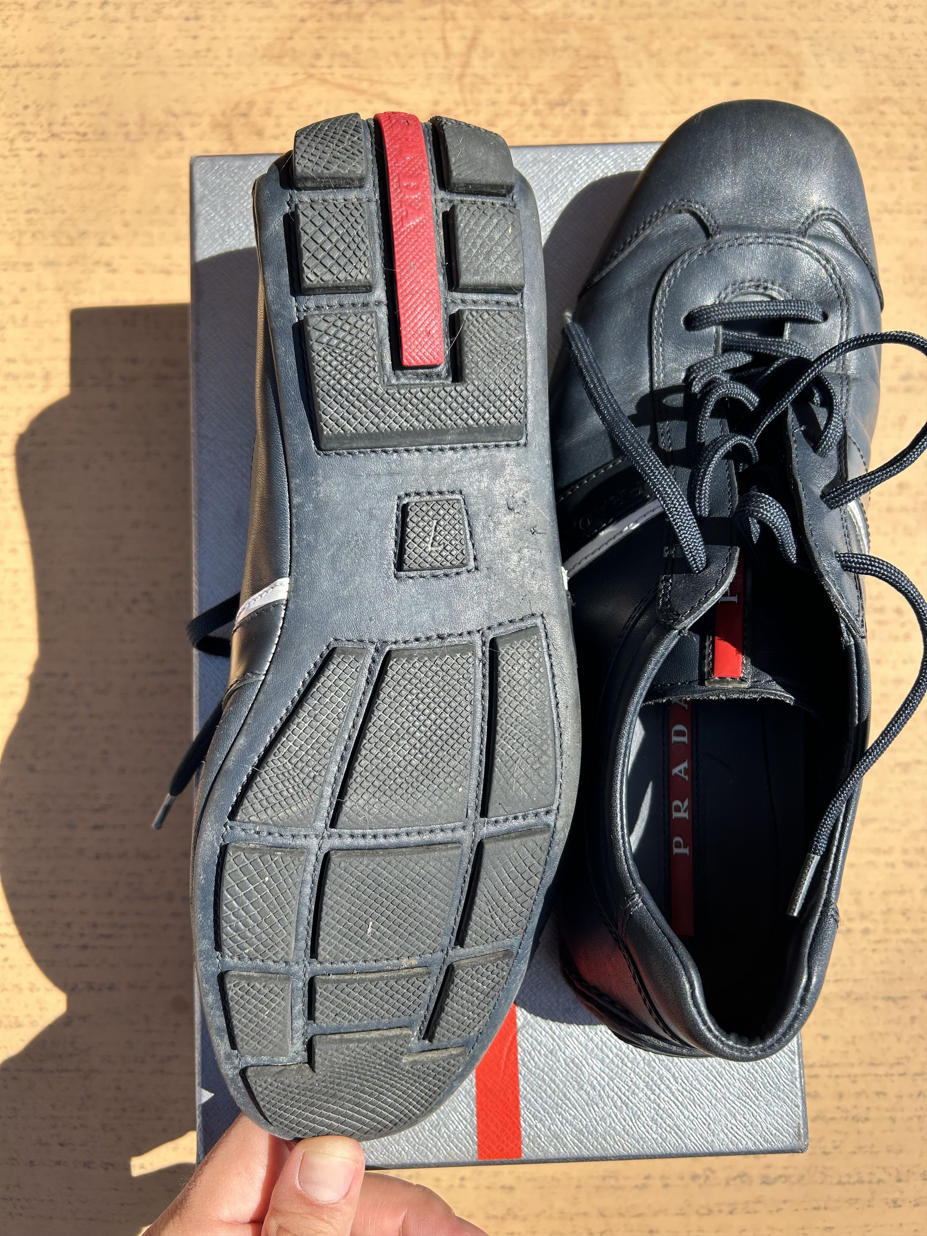 Prada Prada Vintage Monte Carlo Trainers - 4E 2599 Size US 8 / EU 41 - 5 Thumbnail