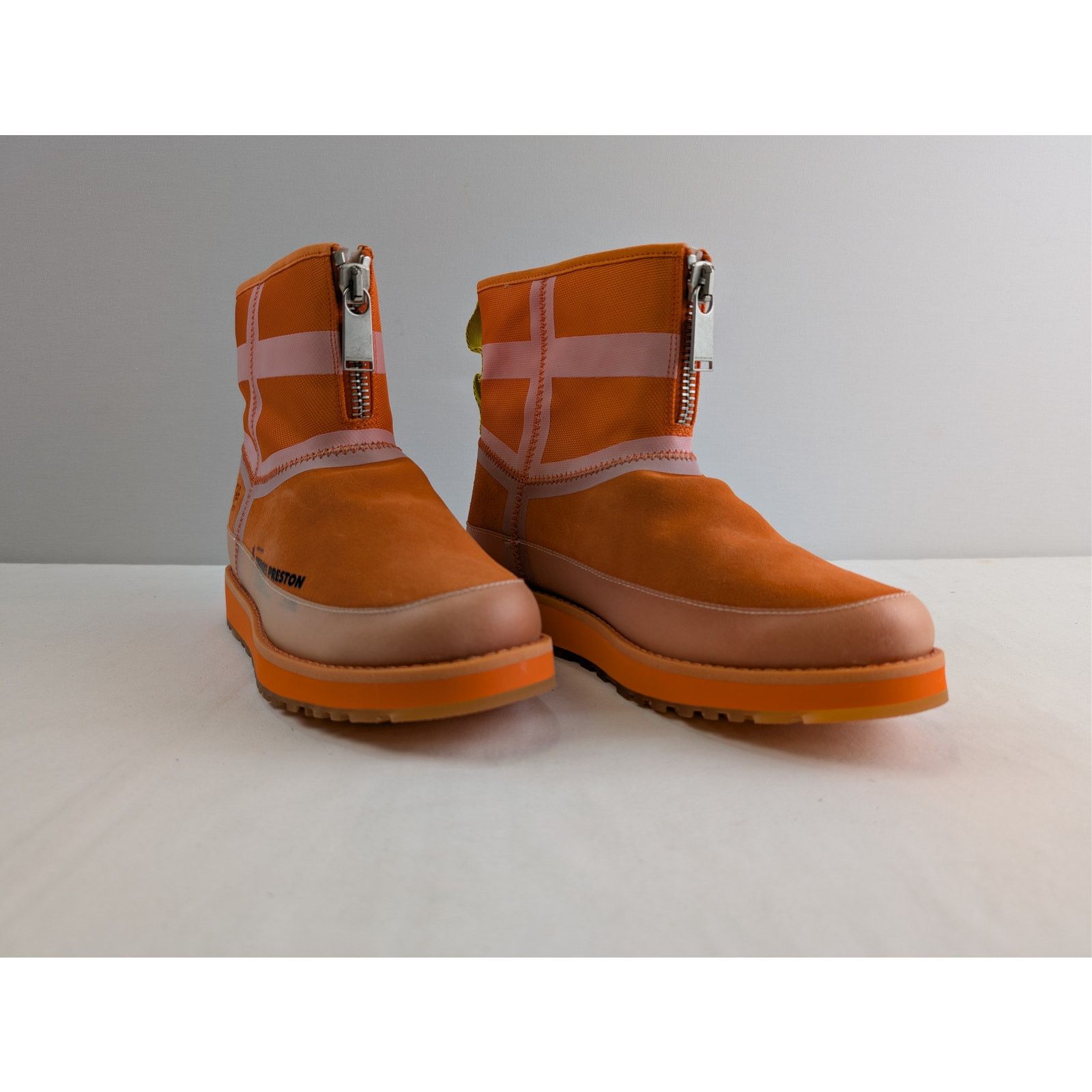 Heron Preston o1rshd1 Urban Tech Suede Ankle Boot in orange Size US 9 / EU 42 - 6 Thumbnail