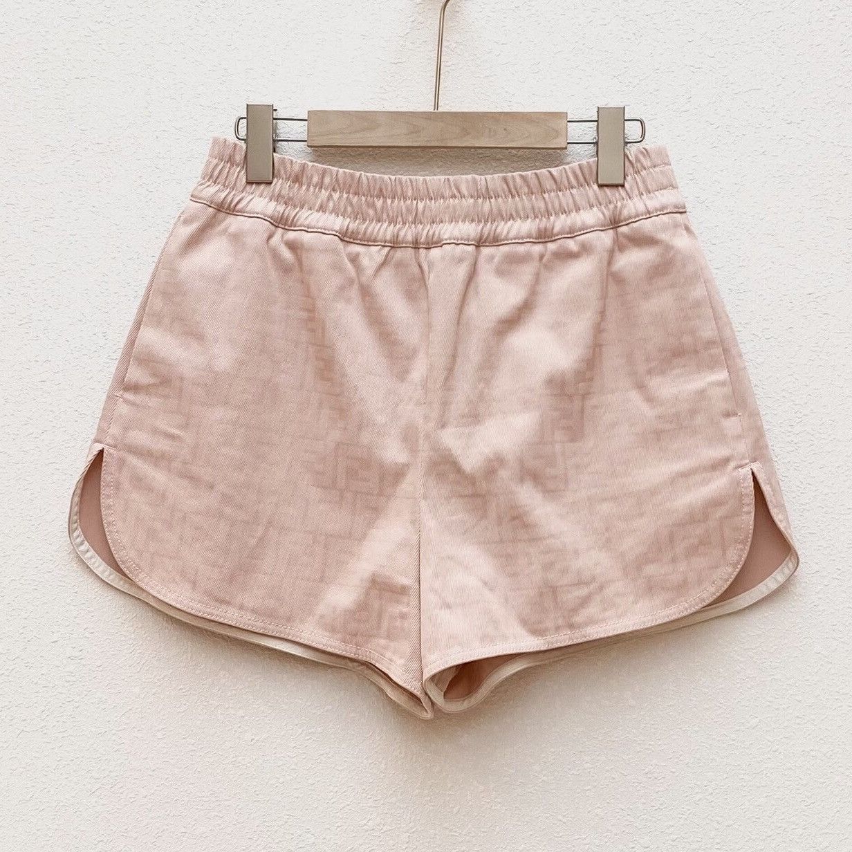 Fendi Monogram Shorts Orange-Pink 42