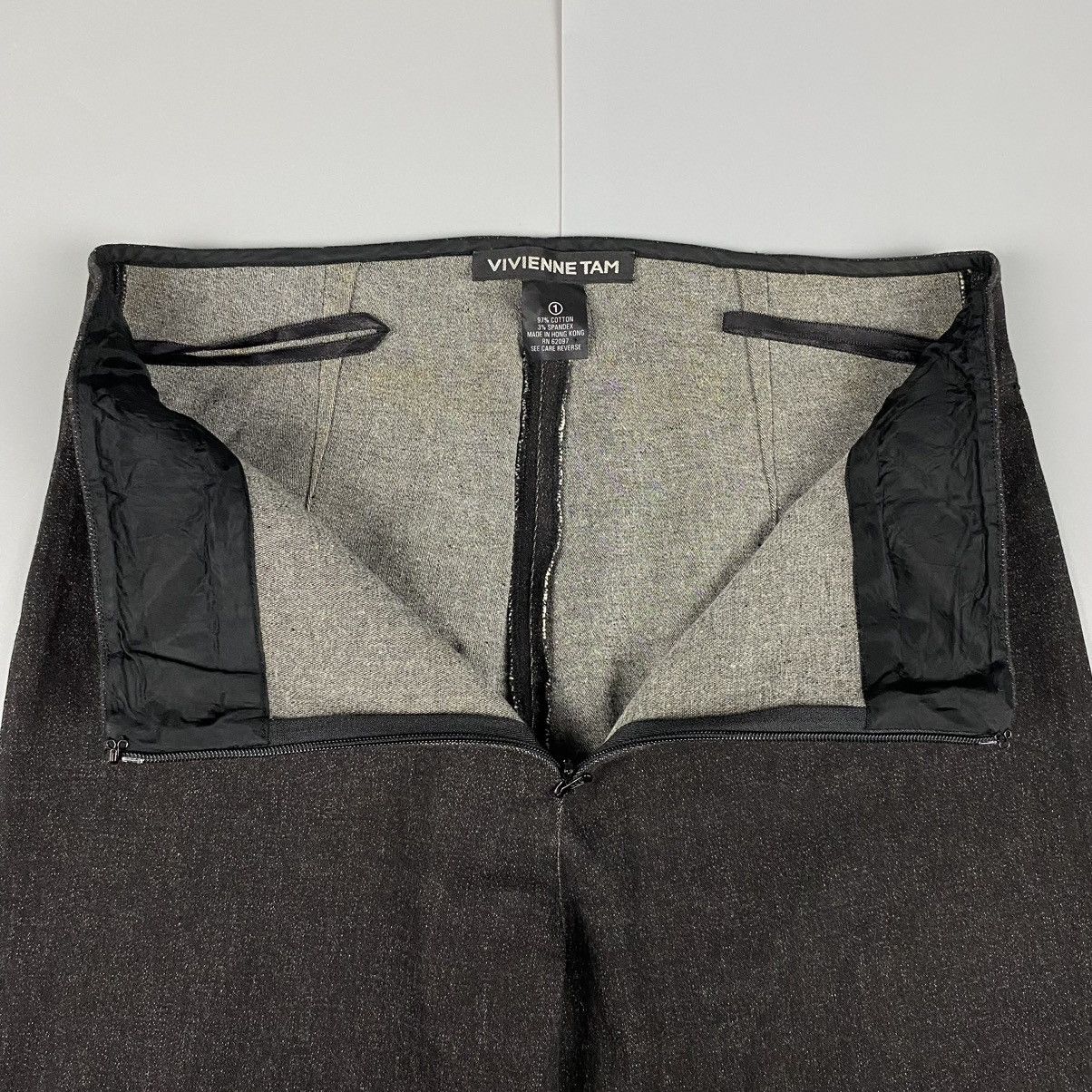 Vivienne Tam Vivienne Tam Bootcut Dragon Embroidered with Sequins Size 28" / US 6 / IT 42 - 3 Thumbnail