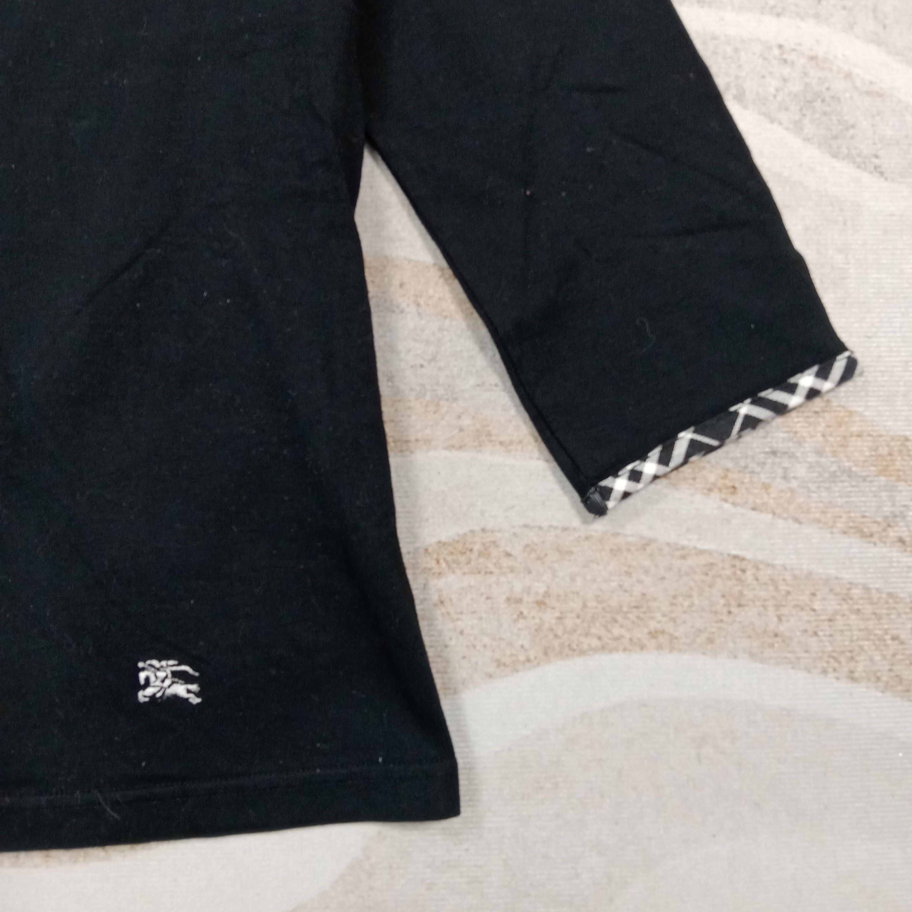 Burberry Burberry London Designer 3/4 Sleeve Tshirt C276N46 Size S / US 4 / IT 40 - 5 Thumbnail