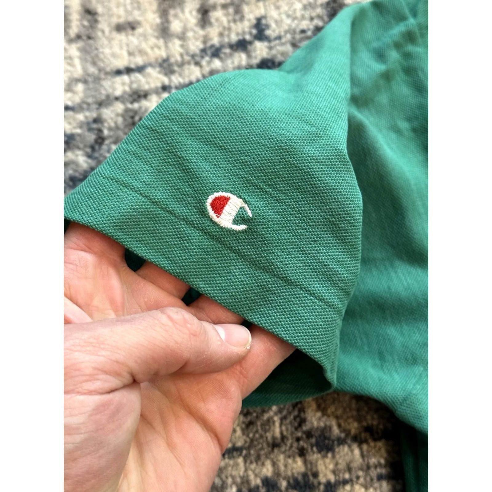 Champion VINTAGE Champion 80s Polo Shirt L Green MSU Spartans Bogart’s Lounge Gentlemen’s Club Mens Size US L / EU 52-54 / 3 - 3 Thumbnail