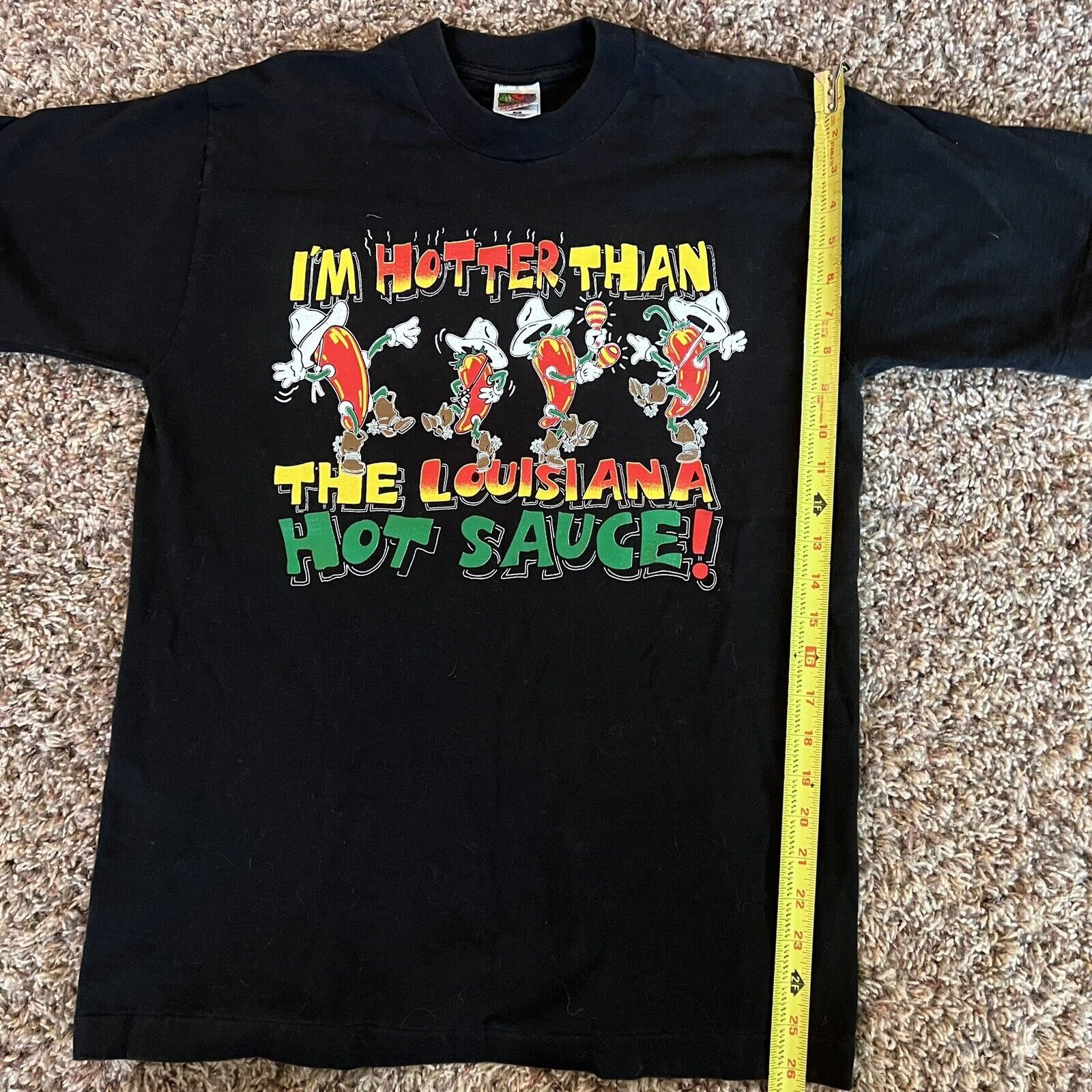 Vintage 90s Vintage Louisiana Hot Sauce Lee Honky Tonk Twist Shirt Size US M / EU 48-50 / 2 - 5 Thumbnail