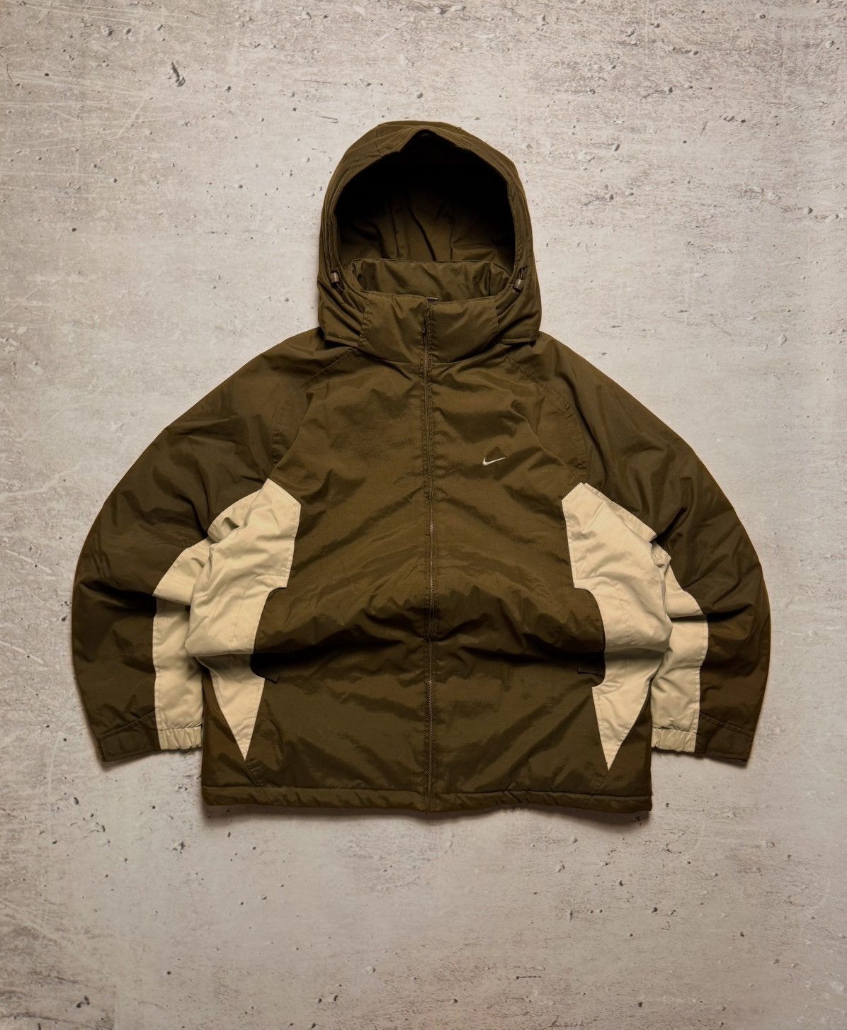 Nike × Nike ACG NIKE PUFFER DOWN BASIC LOGO OVERSIZE NYLON JACKET Size US XL / EU 56 / 4 - 1 Thumbnail
