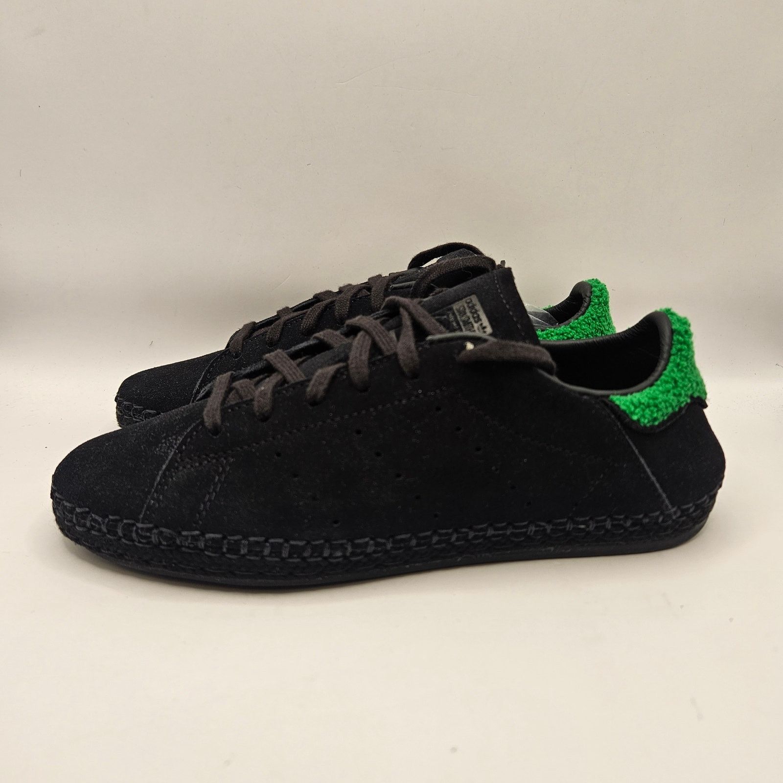Adidas ADIDAS ORIGNAL X CLOT STANSMITH WOMEN'S 6 BLACK SUEDE JQ9227 Size US 6 / IT 36 - 3 Thumbnail