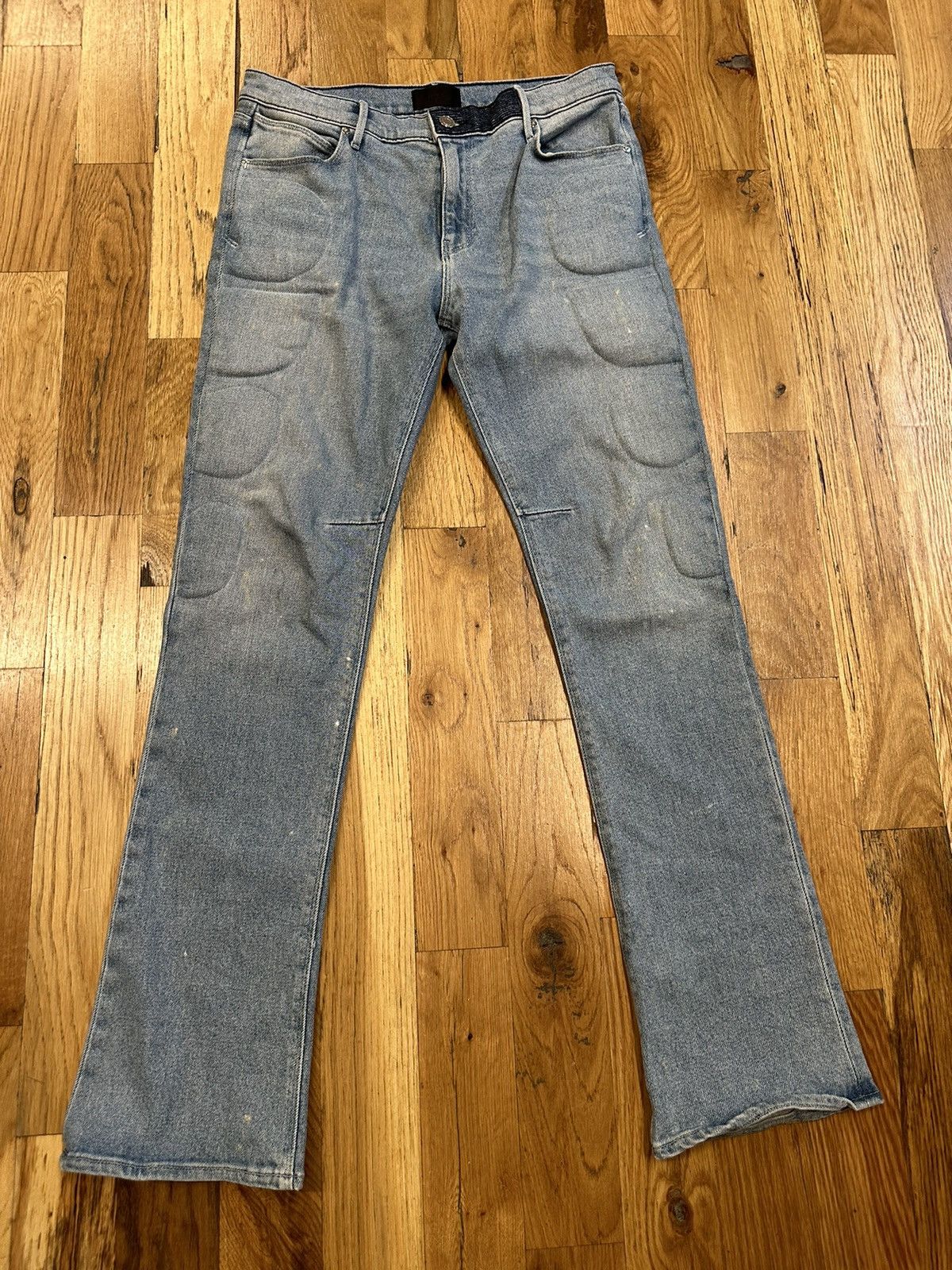 Rta RTA Padded Blue Denim Jeans Size 31 Size US 31 - 1 Thumbnail