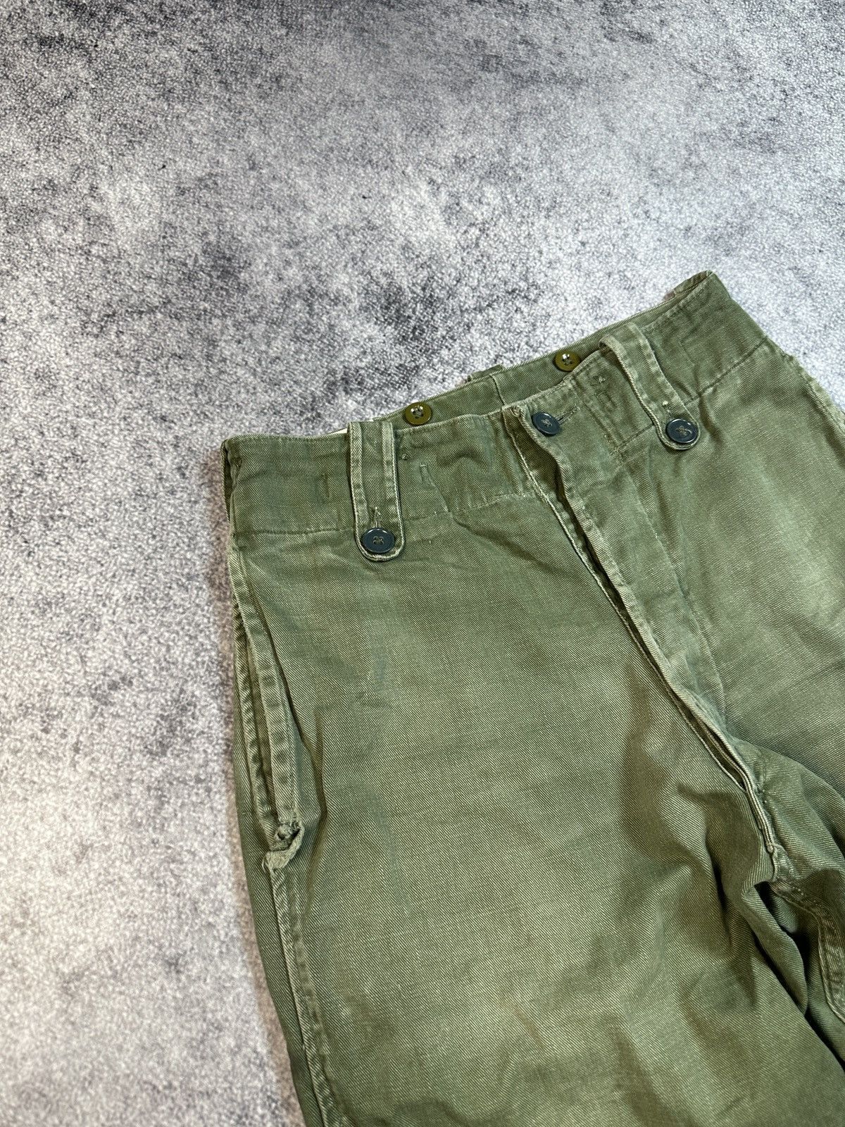 Vintage Vintage Military Baggy Pants Khaki Streetwear Style Rare 90s Size US 30 / EU 46 - 3 Thumbnail