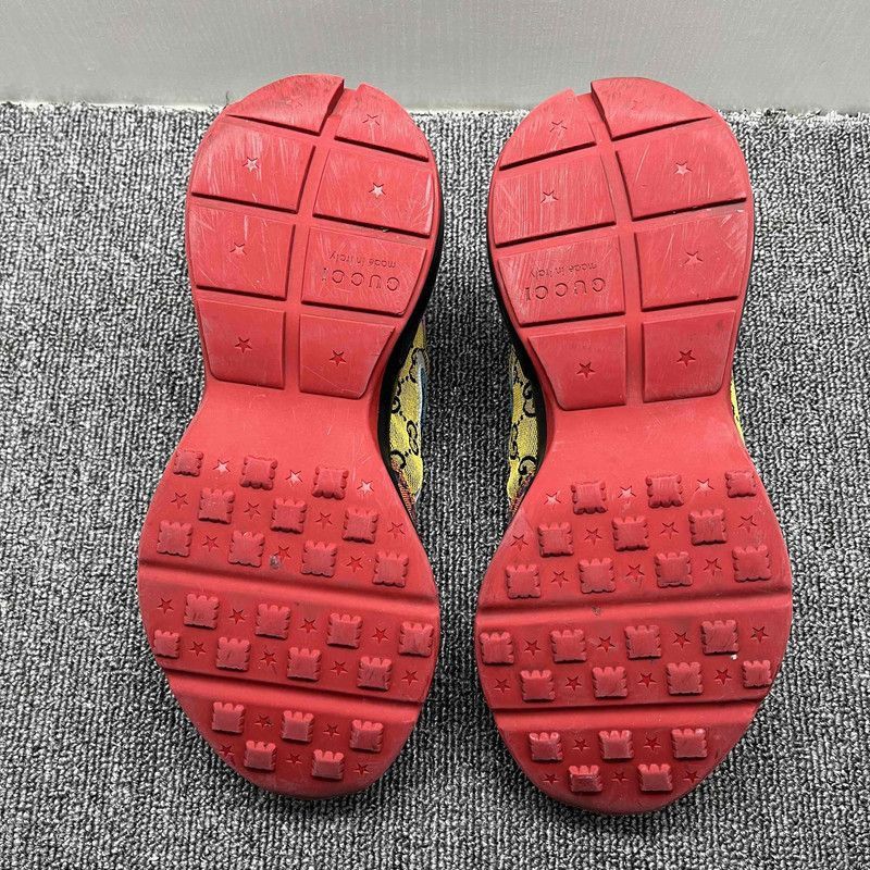 Gucci Gucci Rhyton Multicolour Canvas Low-top Sneakers - Size US 9.5 / EU 42-43 - 4 Thumbnail