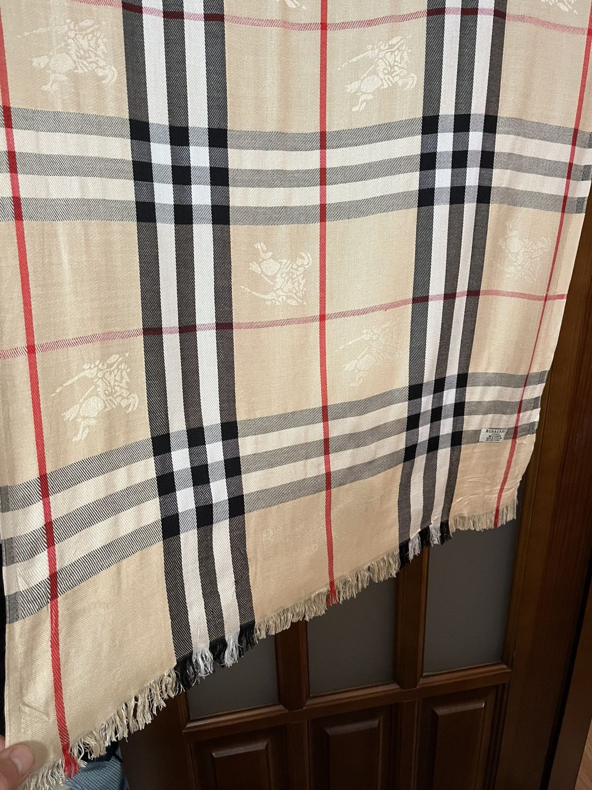 Burberry Vintage Burberry London Nova Check Scarf Size ONE SIZE - 3 Thumbnail