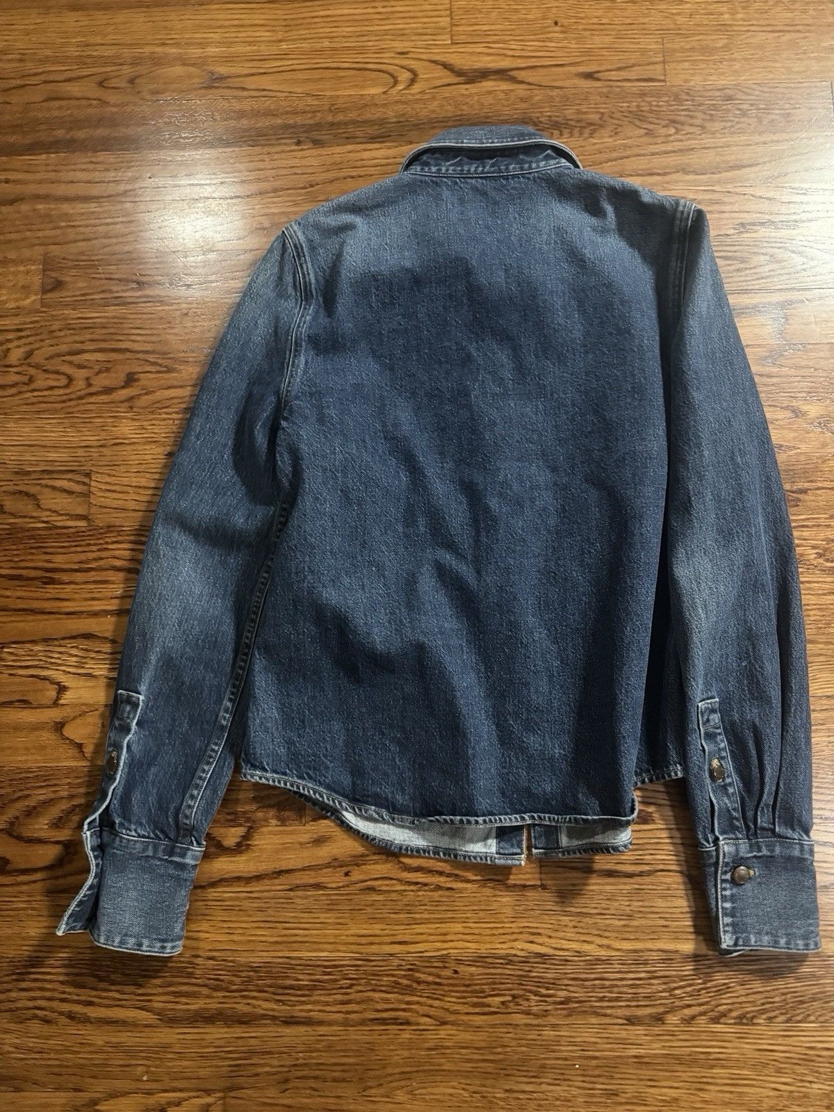 Agolde NWT Women’s AGOLDE TALIA Blue Denim Button Shirt Size Small Size S / US 4 / IT 40 - 4 Thumbnail
