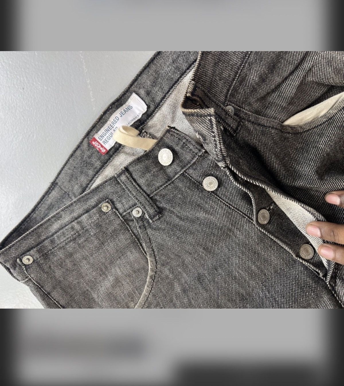Levi's Vintage Levi’s engineer jeans denim Size US 32 / EU 48 - 5 Thumbnail